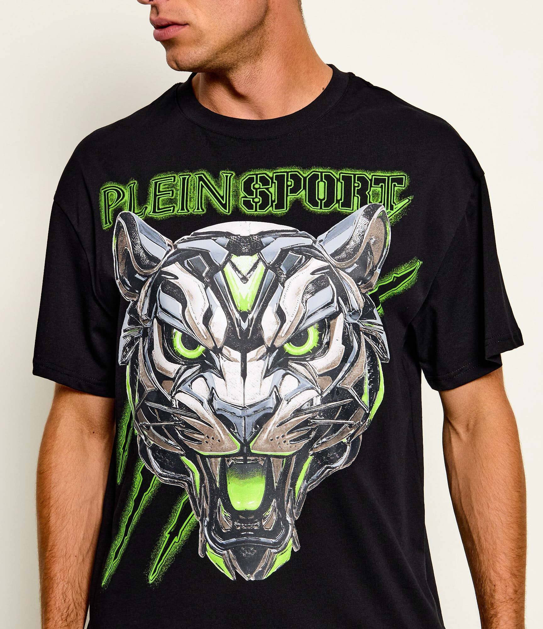 Plein Sport Tricou Fluo Tiger | regular fit