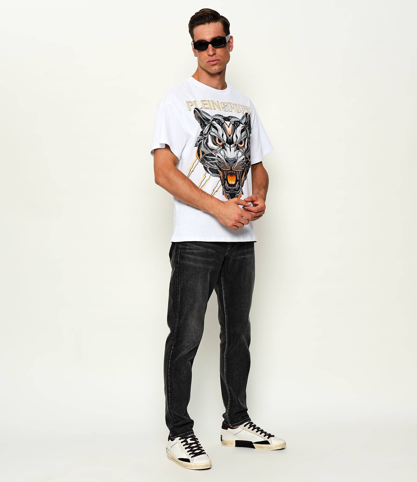 Plein Sport Tricou Fluo Tiger | regular fit