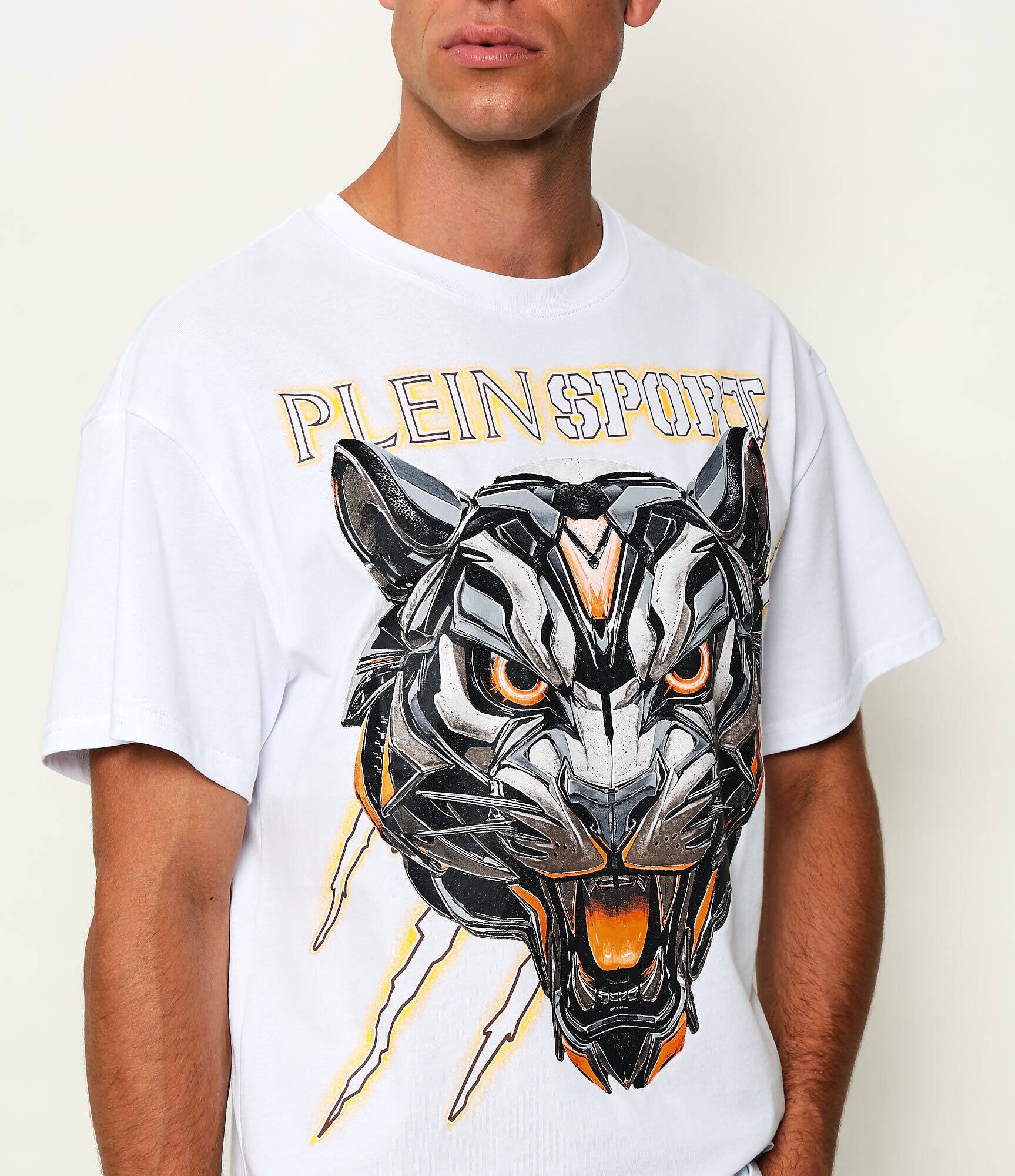 Plein Sport Tricou Fluo Tiger | regular fit