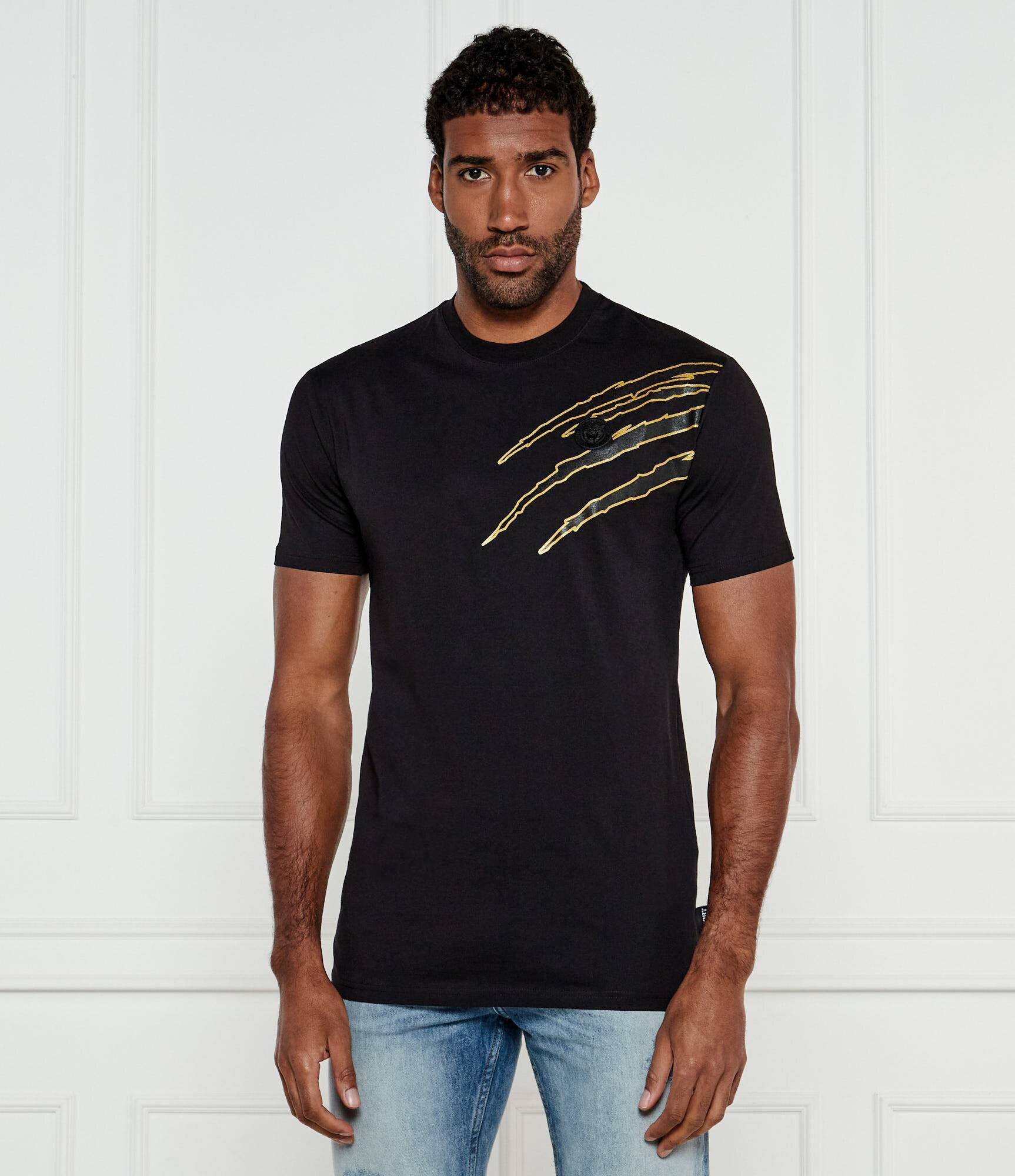 Plein Sport Tricou Lamina Scratch | Loose fit