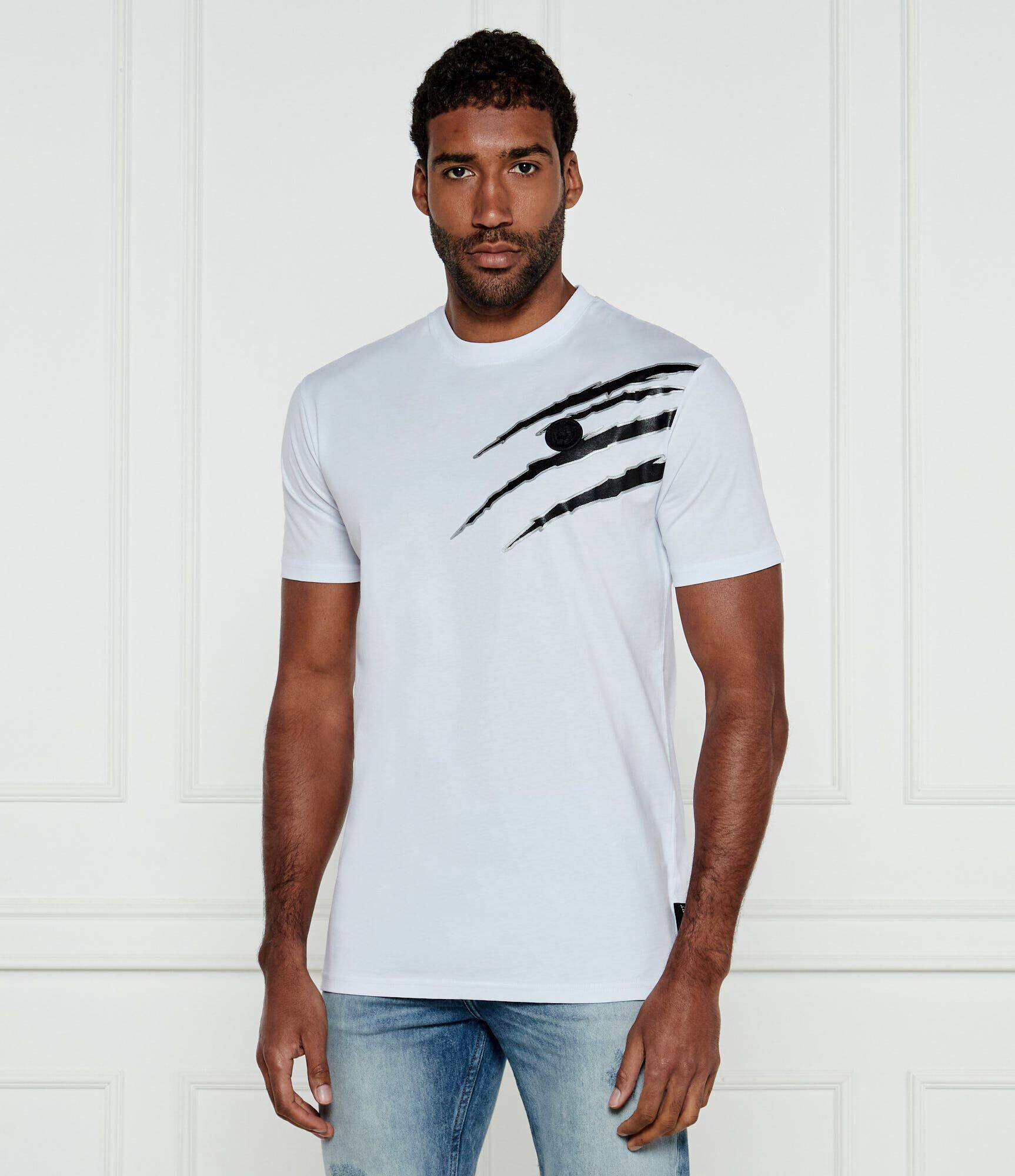 Plein Sport Tricou Lamina Scratch | Loose fit