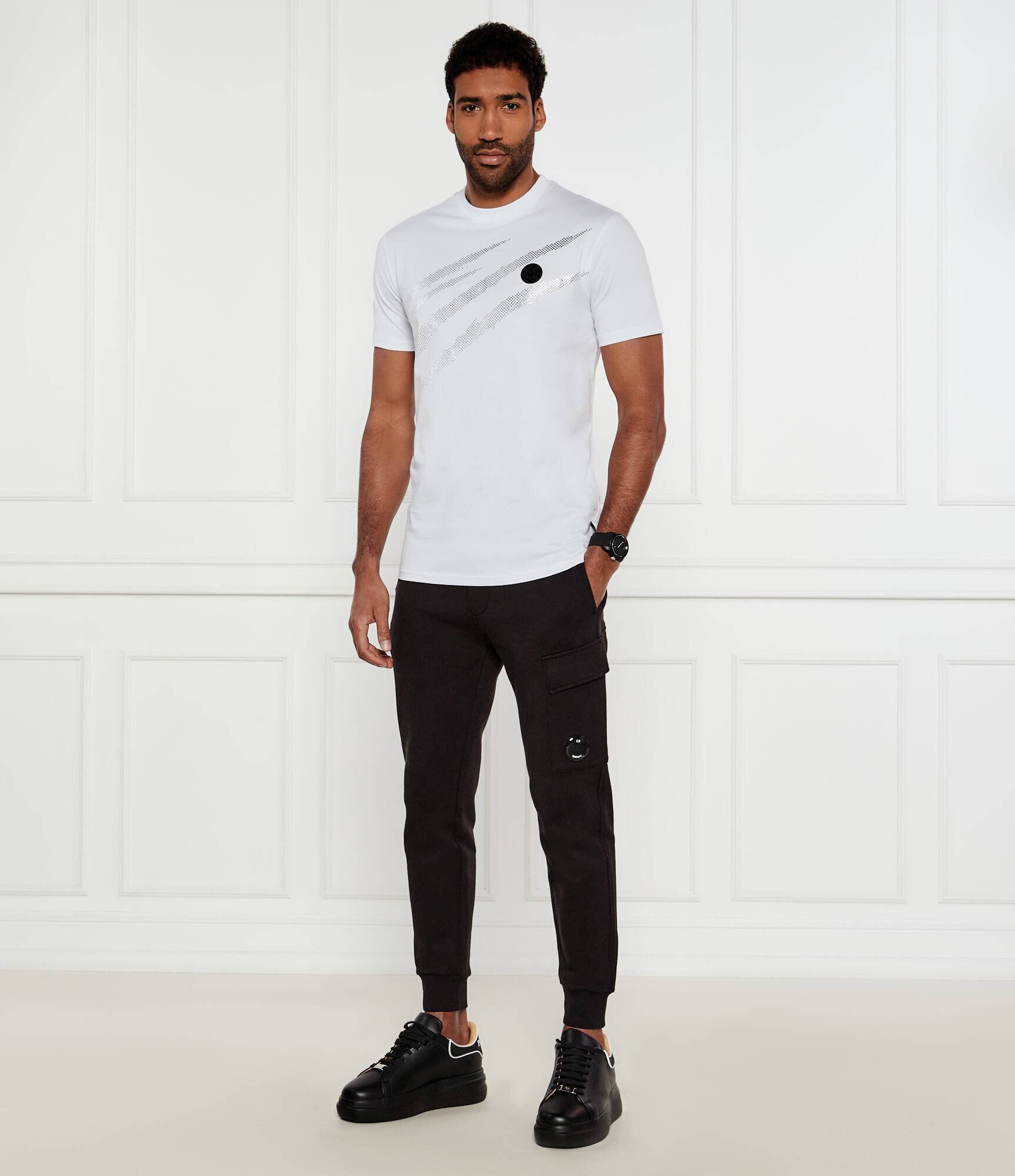Plein Sport Tricou Lamina Scratch | Regular Fit