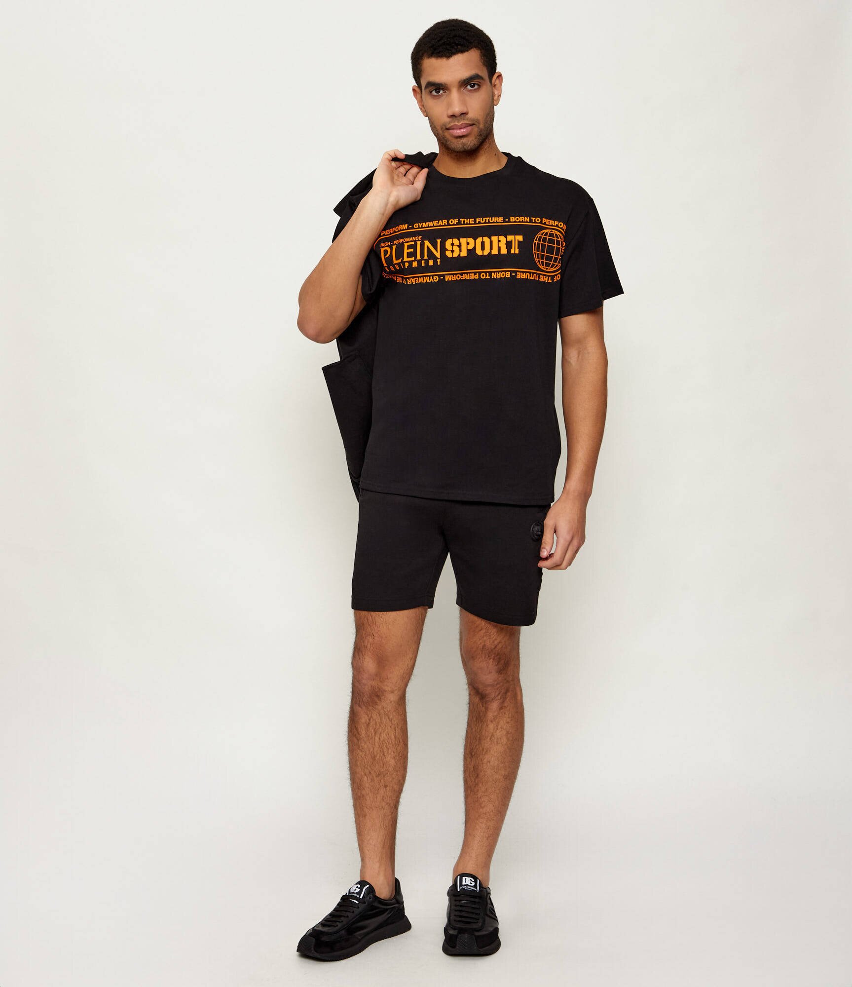 Plein Sport Tricou Logo Lettering | Loose fit