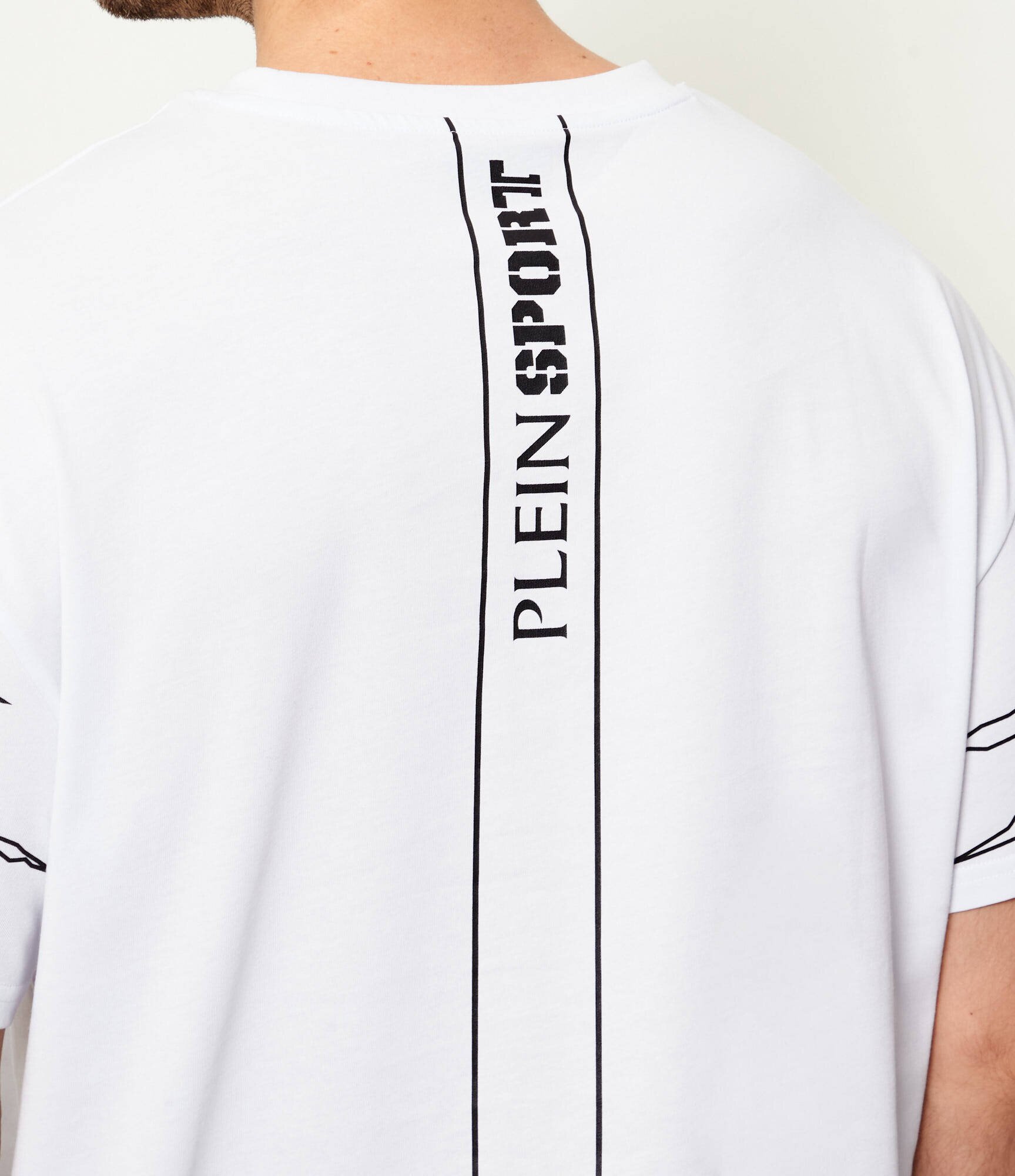 Plein Sport Tricou Outline Scratch | Loose fit