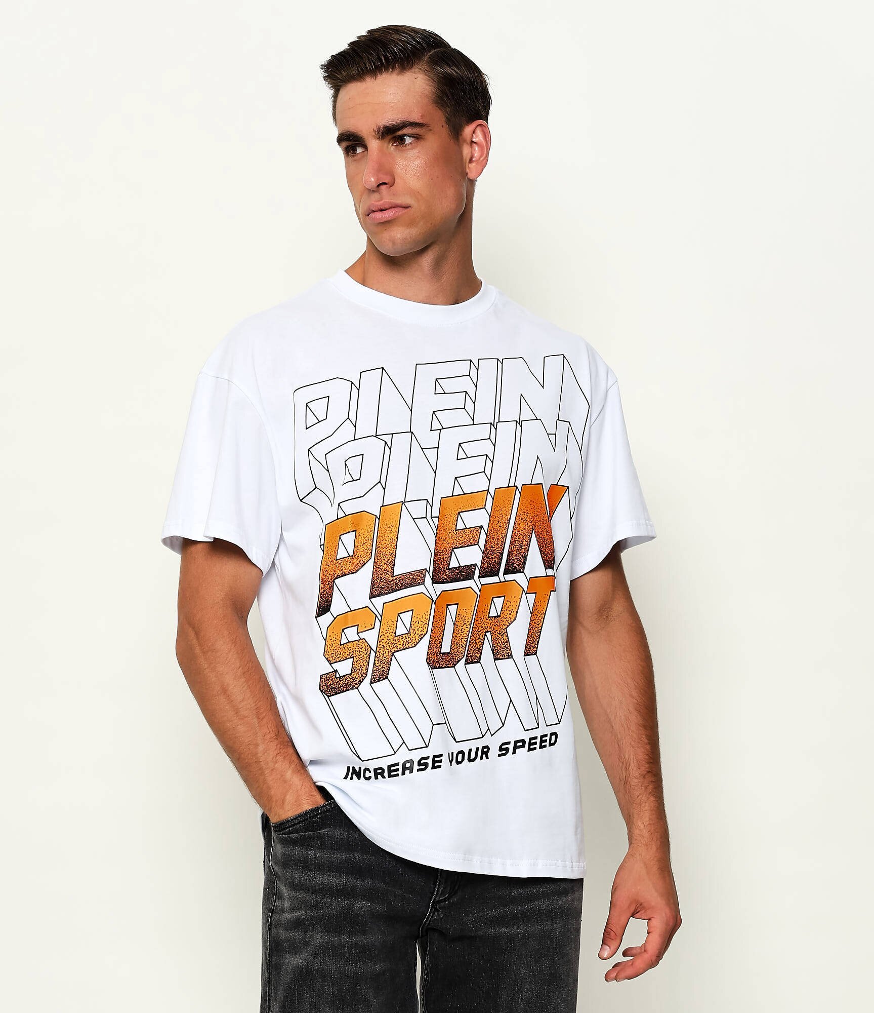 Plein Sport Tricou Ps Fluo | regular fit