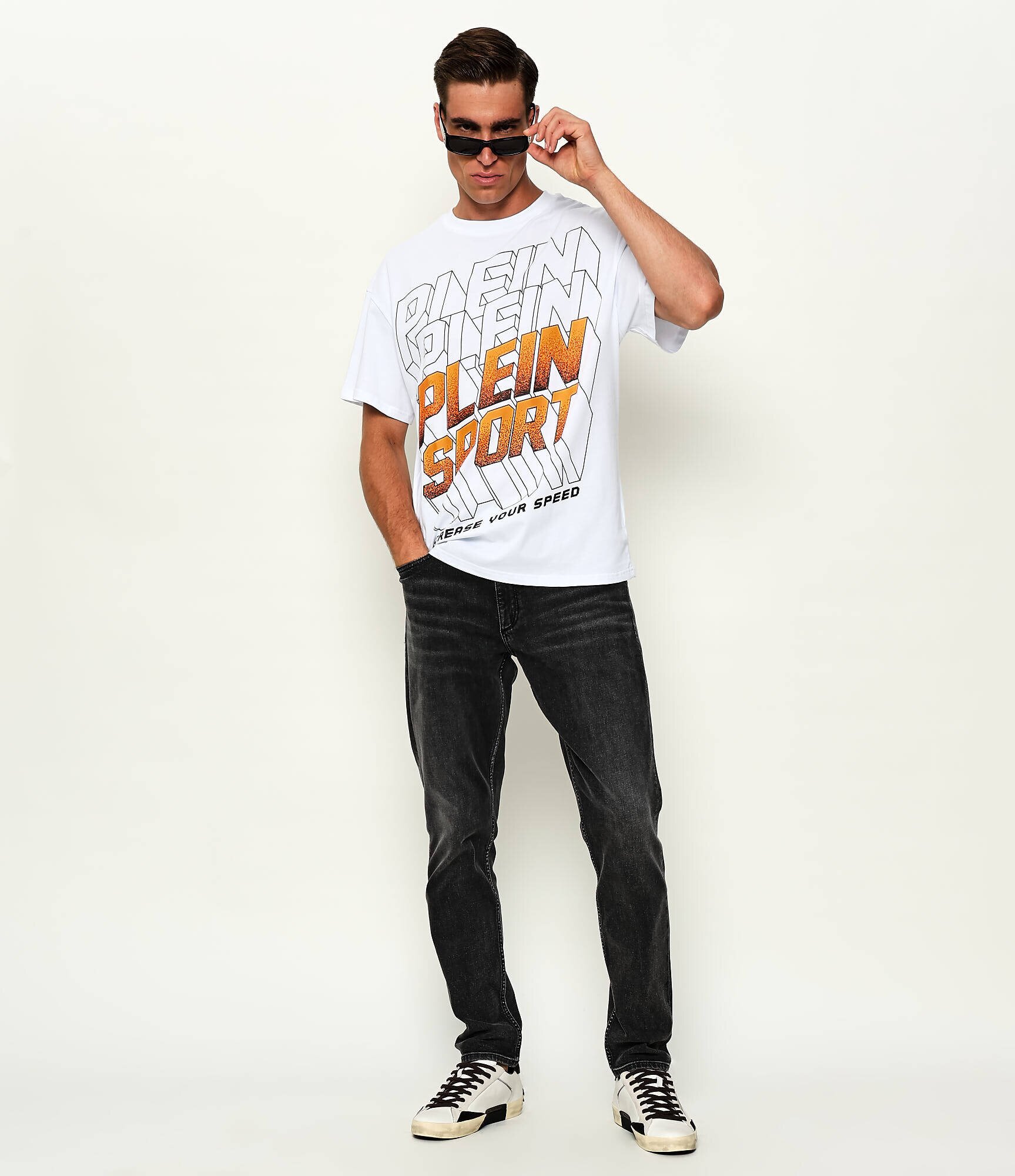 Plein Sport Tricou Ps Fluo | regular fit