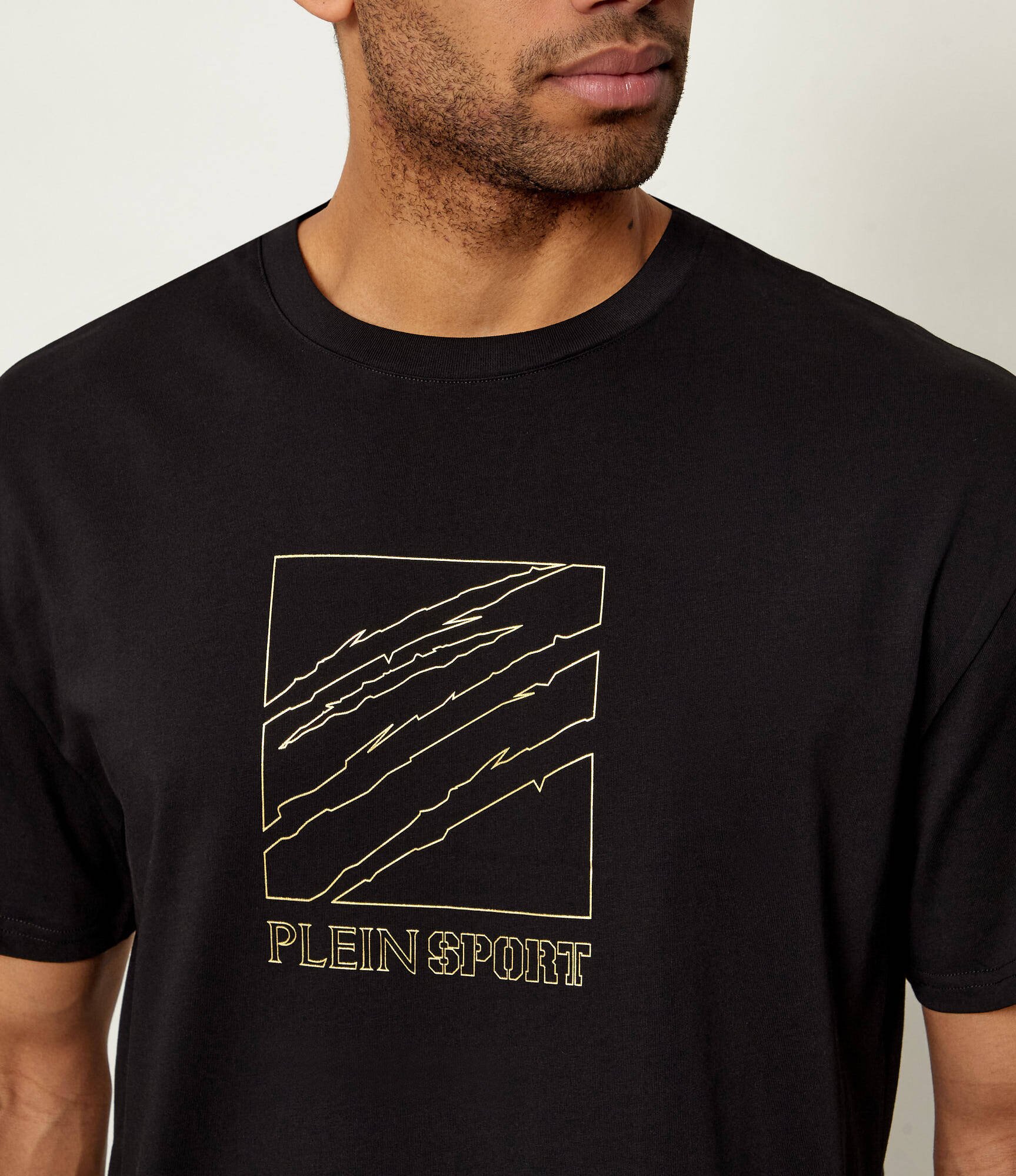 Plein Sport Tricou Scratch Logo | Loose fit