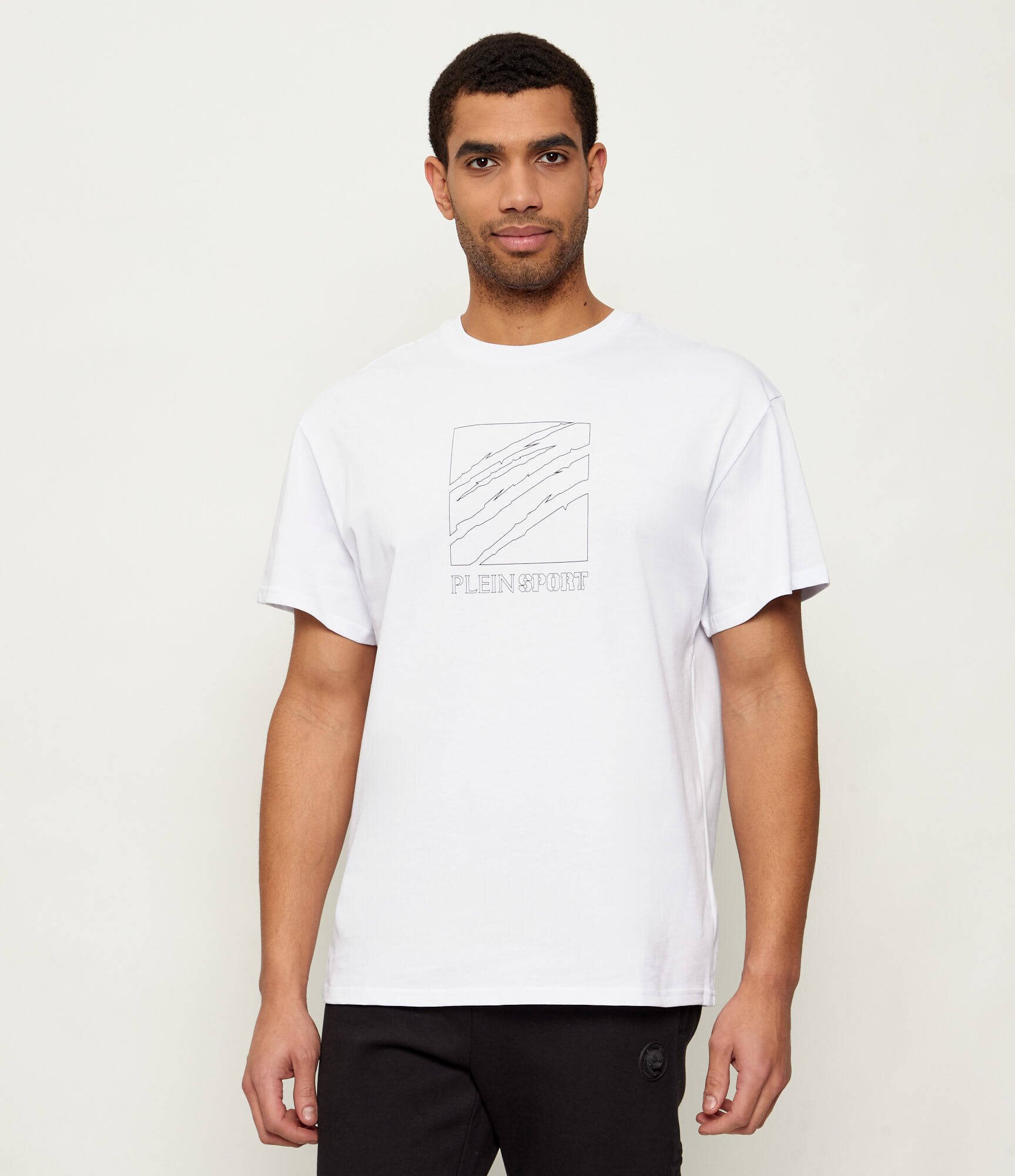 Plein Sport Tricou Scratch Logo | Loose fit