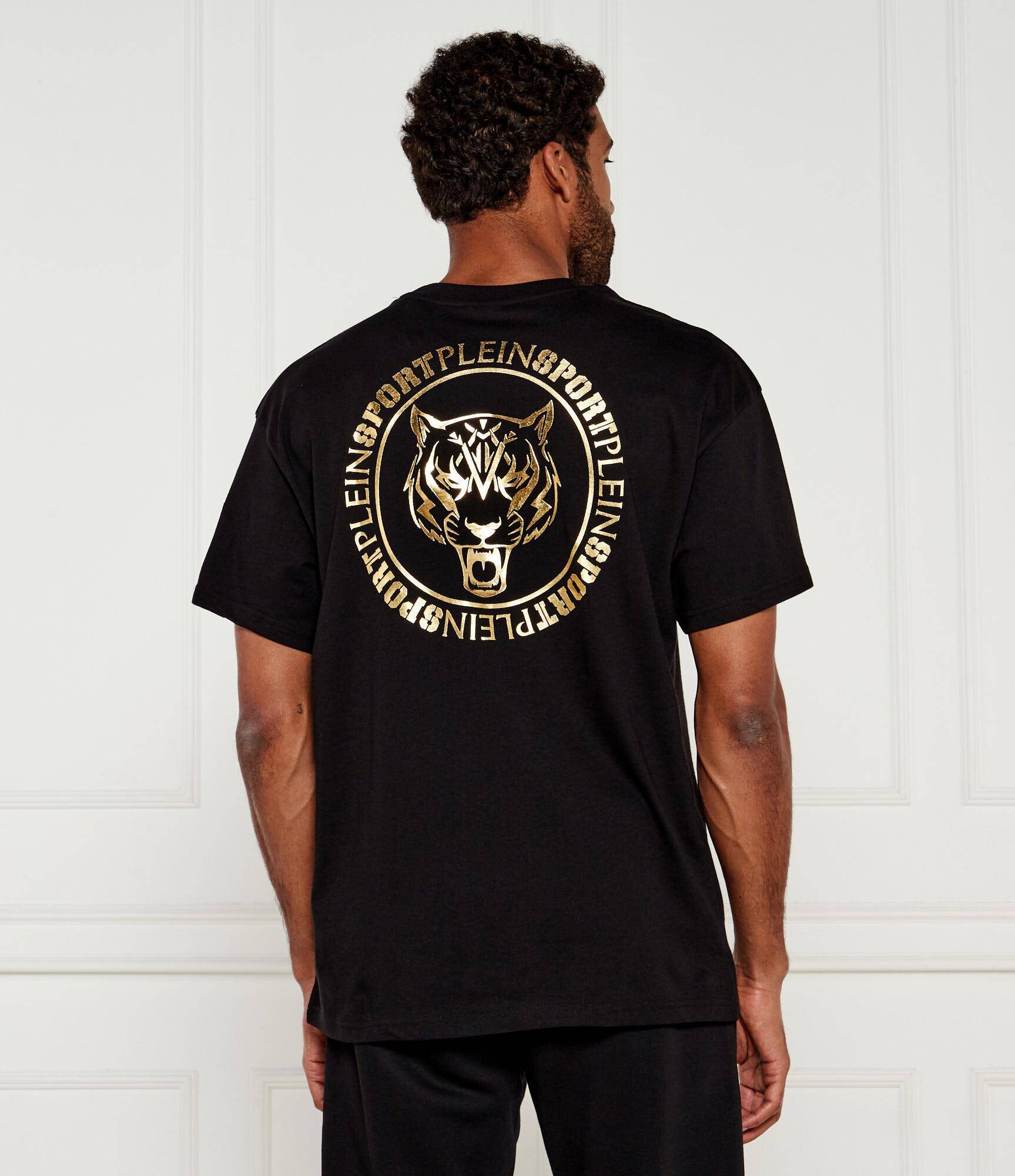 Plein Sport Tricou SS Label | Loose fit