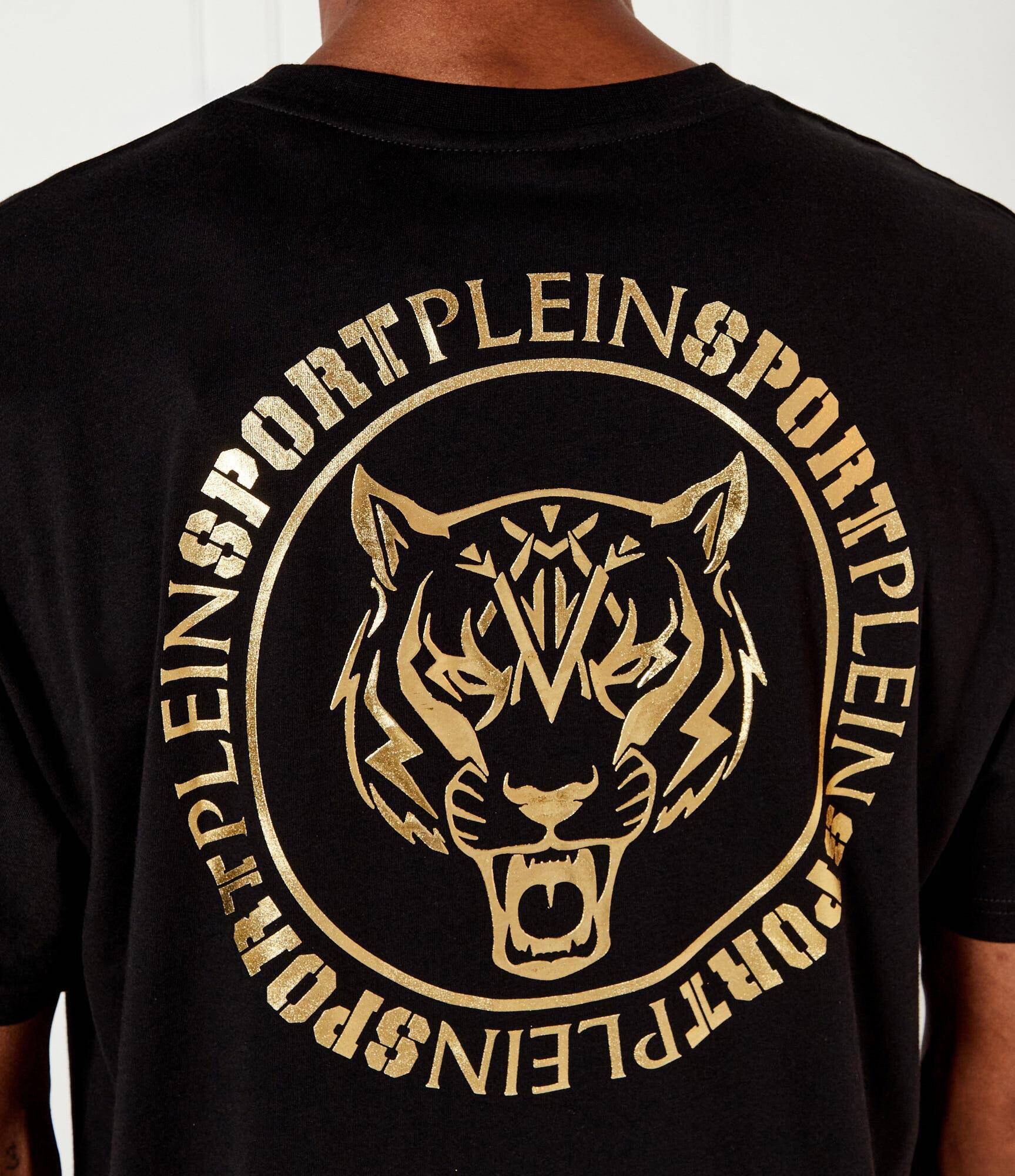 Plein Sport Tricou SS Label | Loose fit