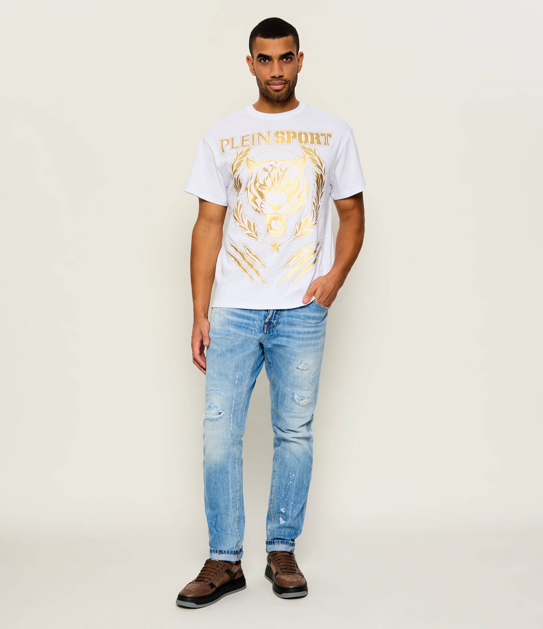 Plein Sport Tricou Tiger Crest | regular fit