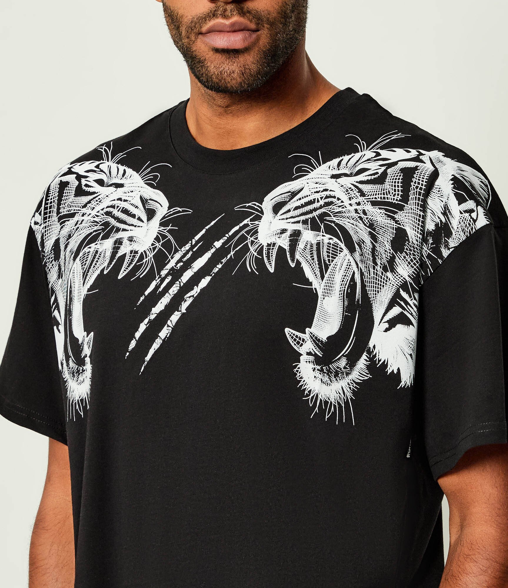 Plein Sport Tricou Tiger Line | Loose fit
