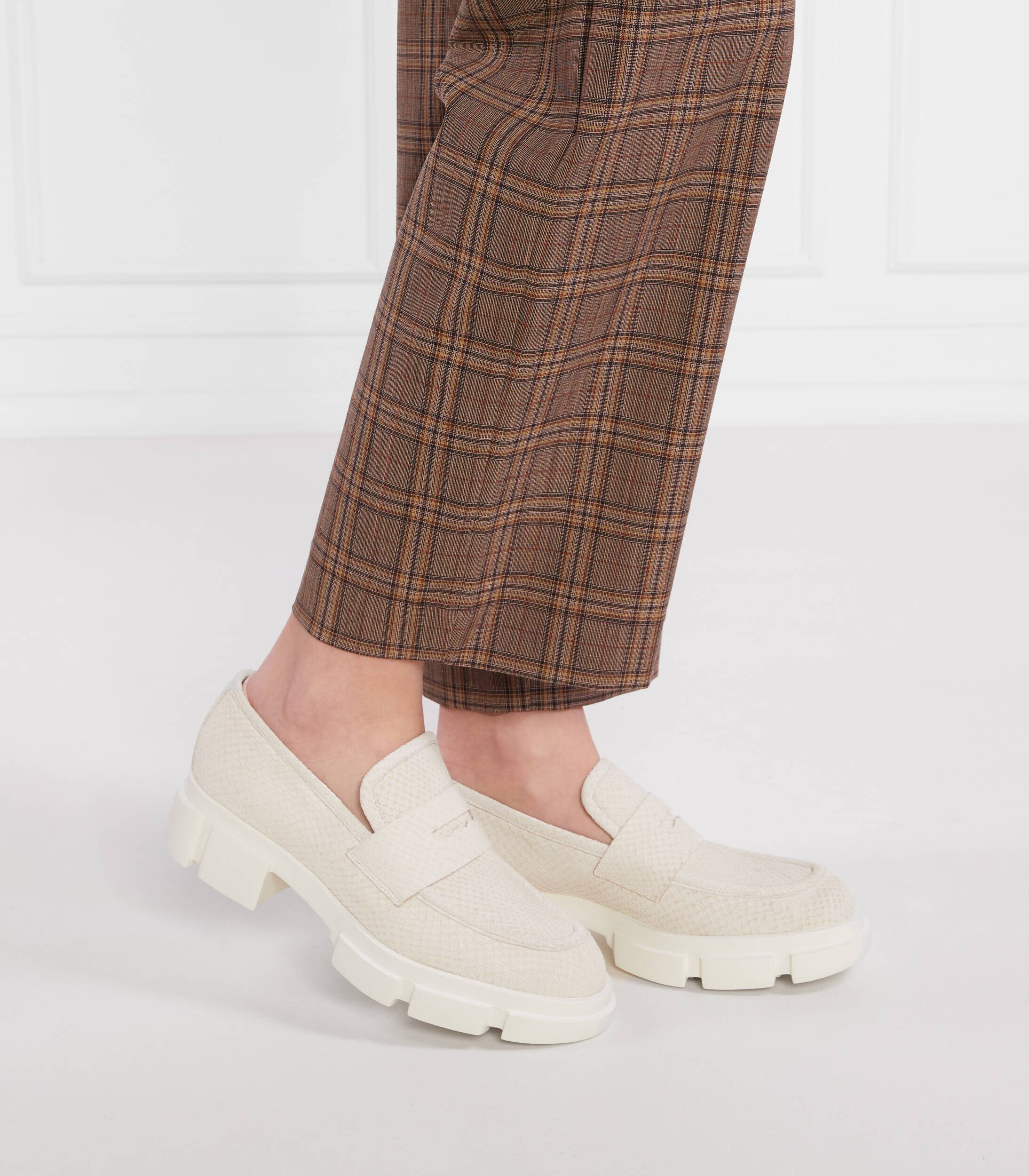 Pollini De piele mocasini