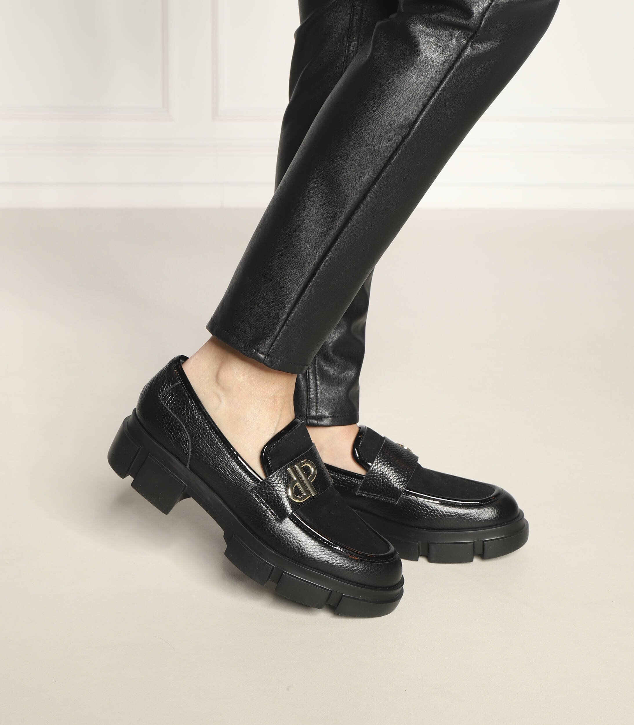Pollini De piele mocasini