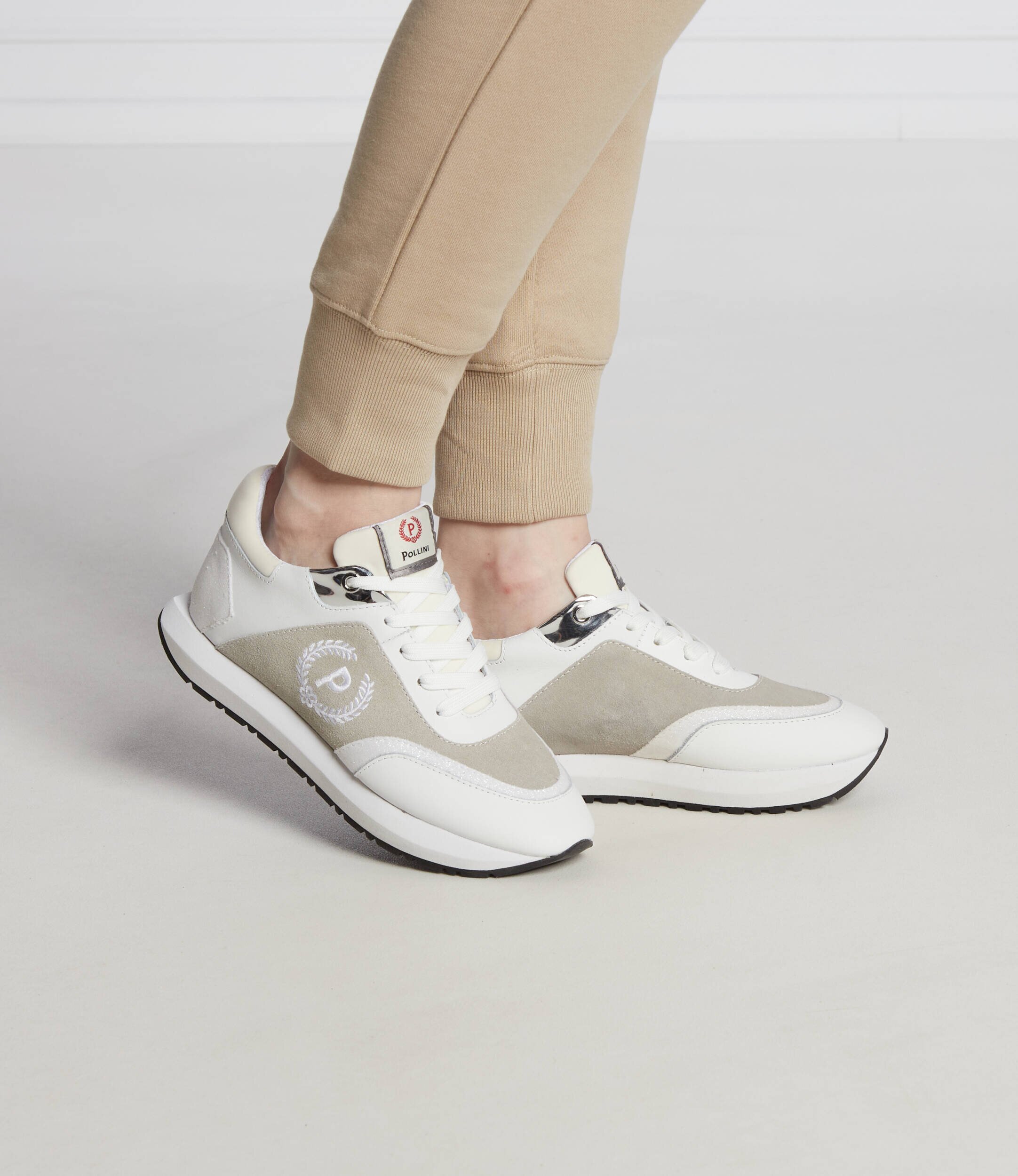 Pollini De piele sneakers