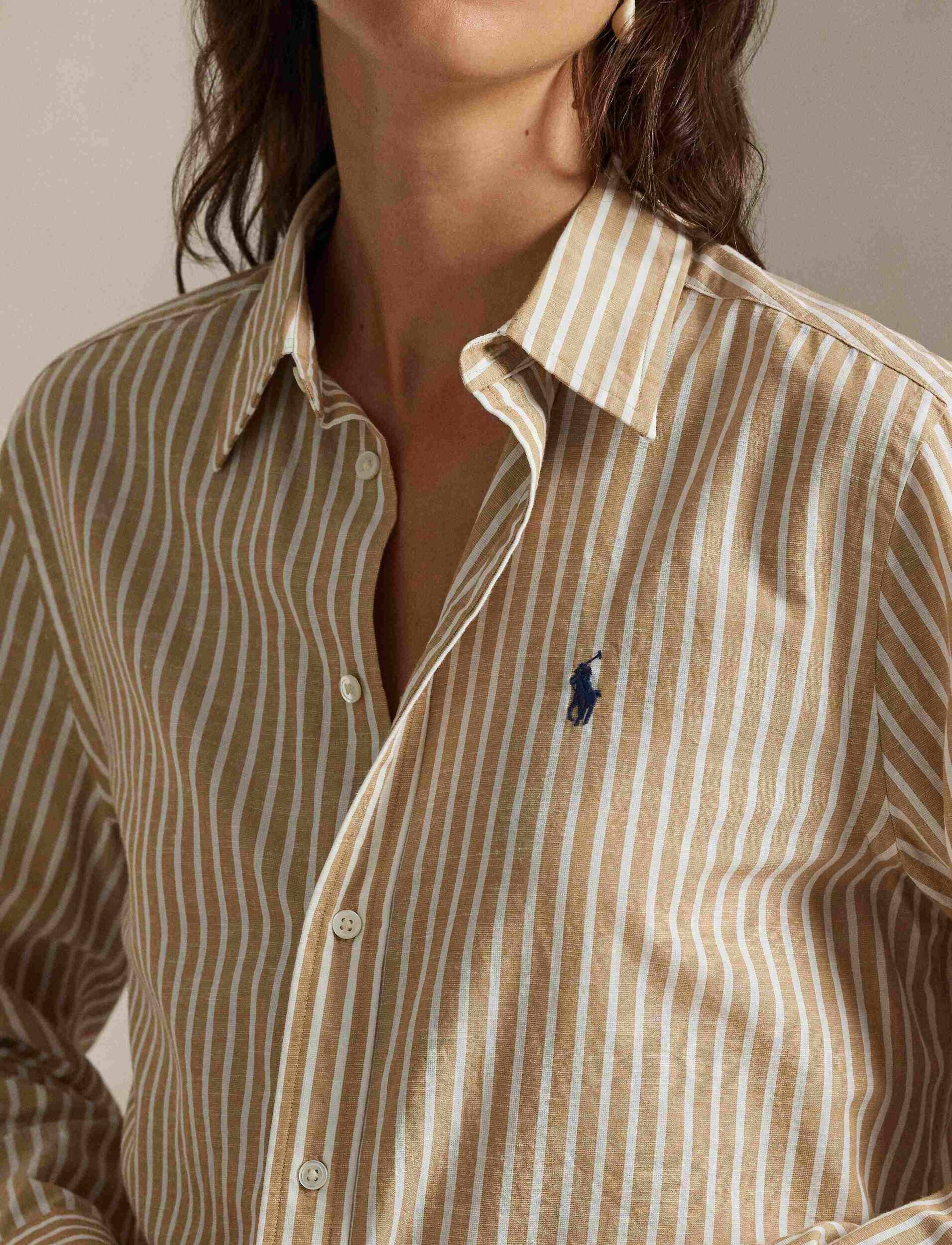 Polo Ralph Lauren Cămașă | Classic fit | cu adaos de in
