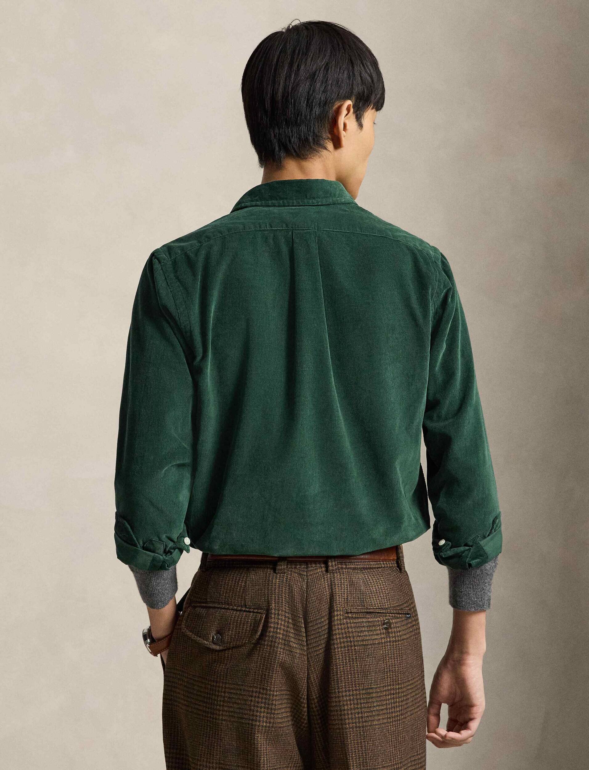 Polo Ralph Lauren Cămașă | Custom fit | catifea reiată