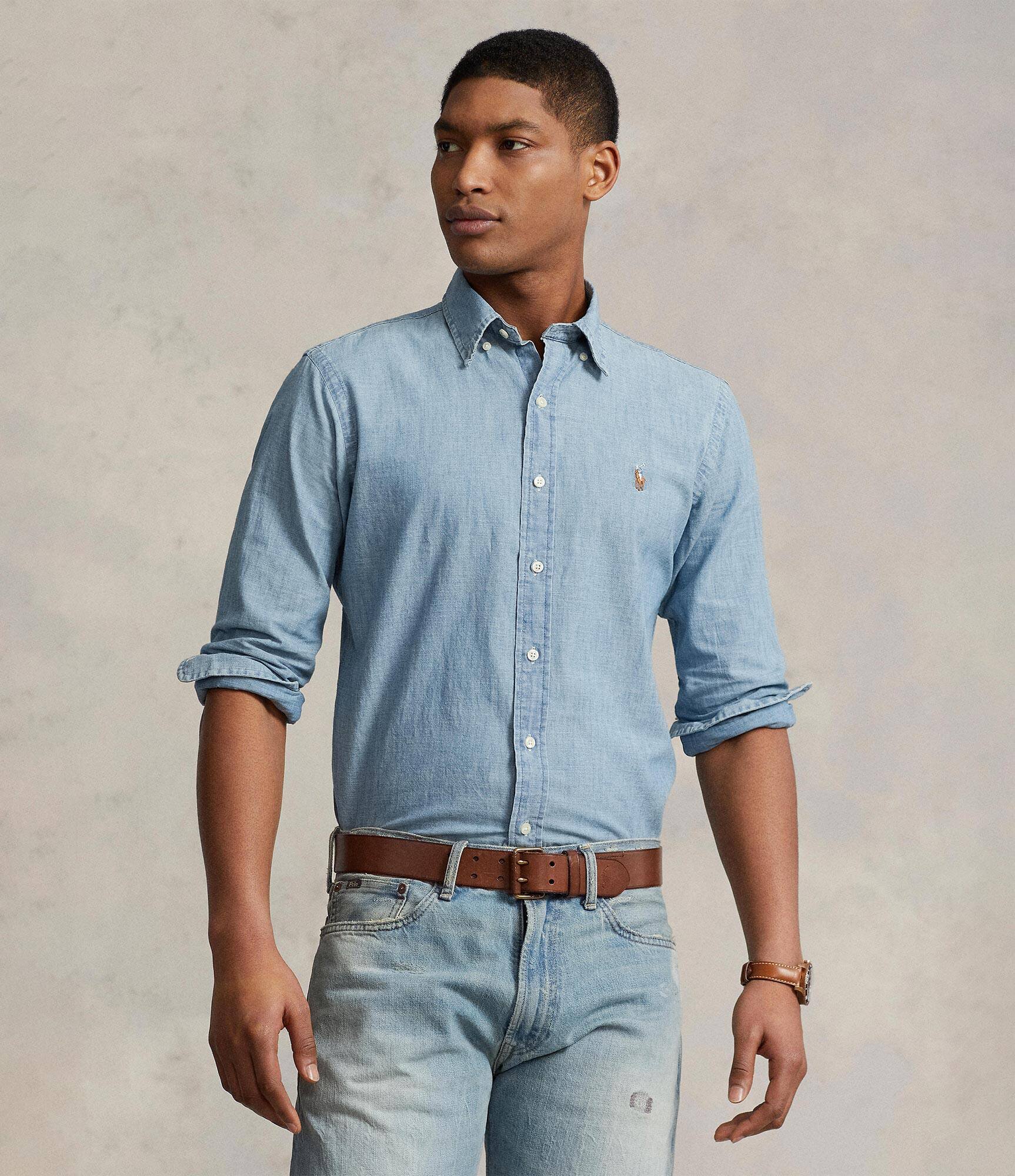 Polo Ralph Lauren Cămașă | Custom fit | denim