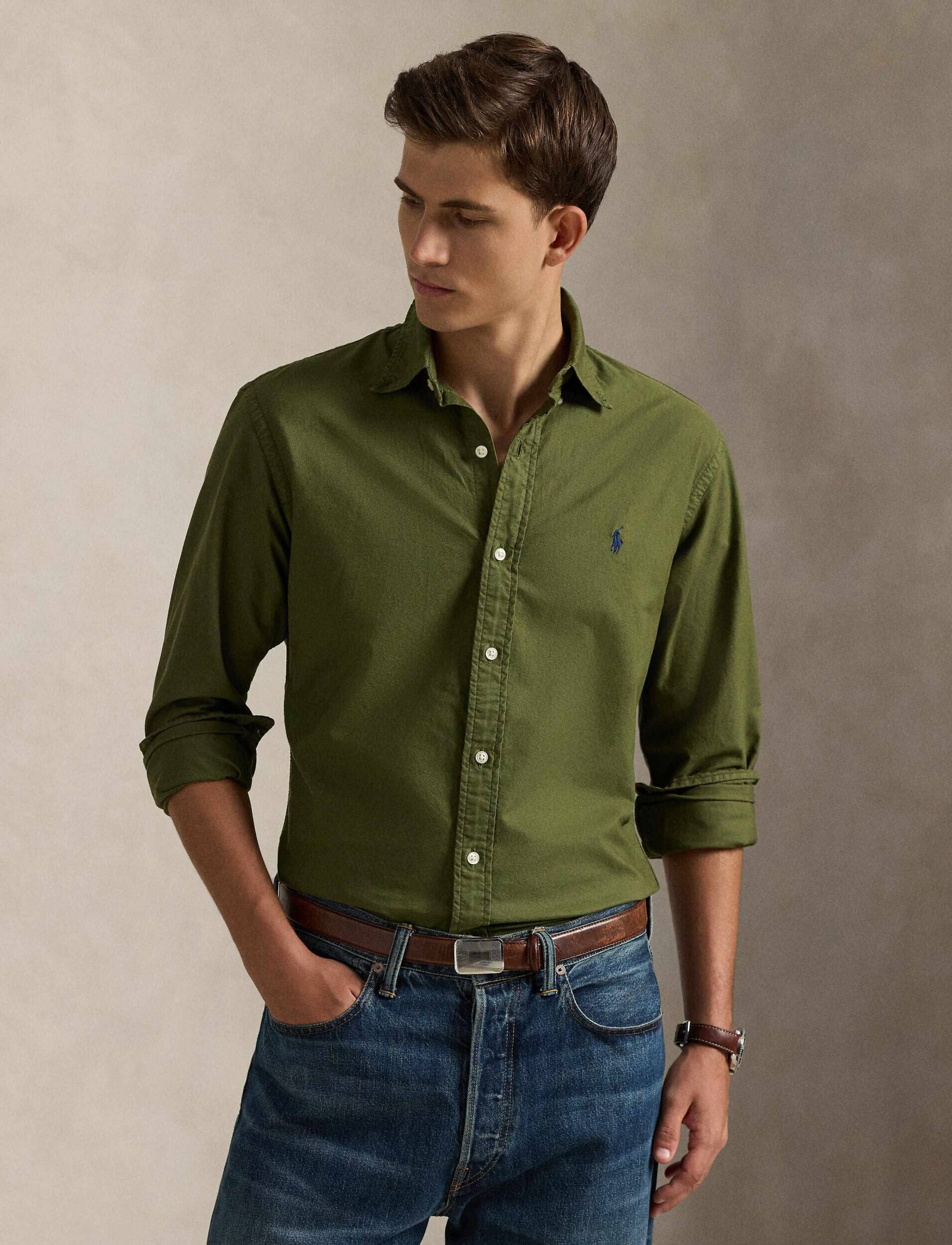 Polo Ralph Lauren Cămașă | Custom fit oxford