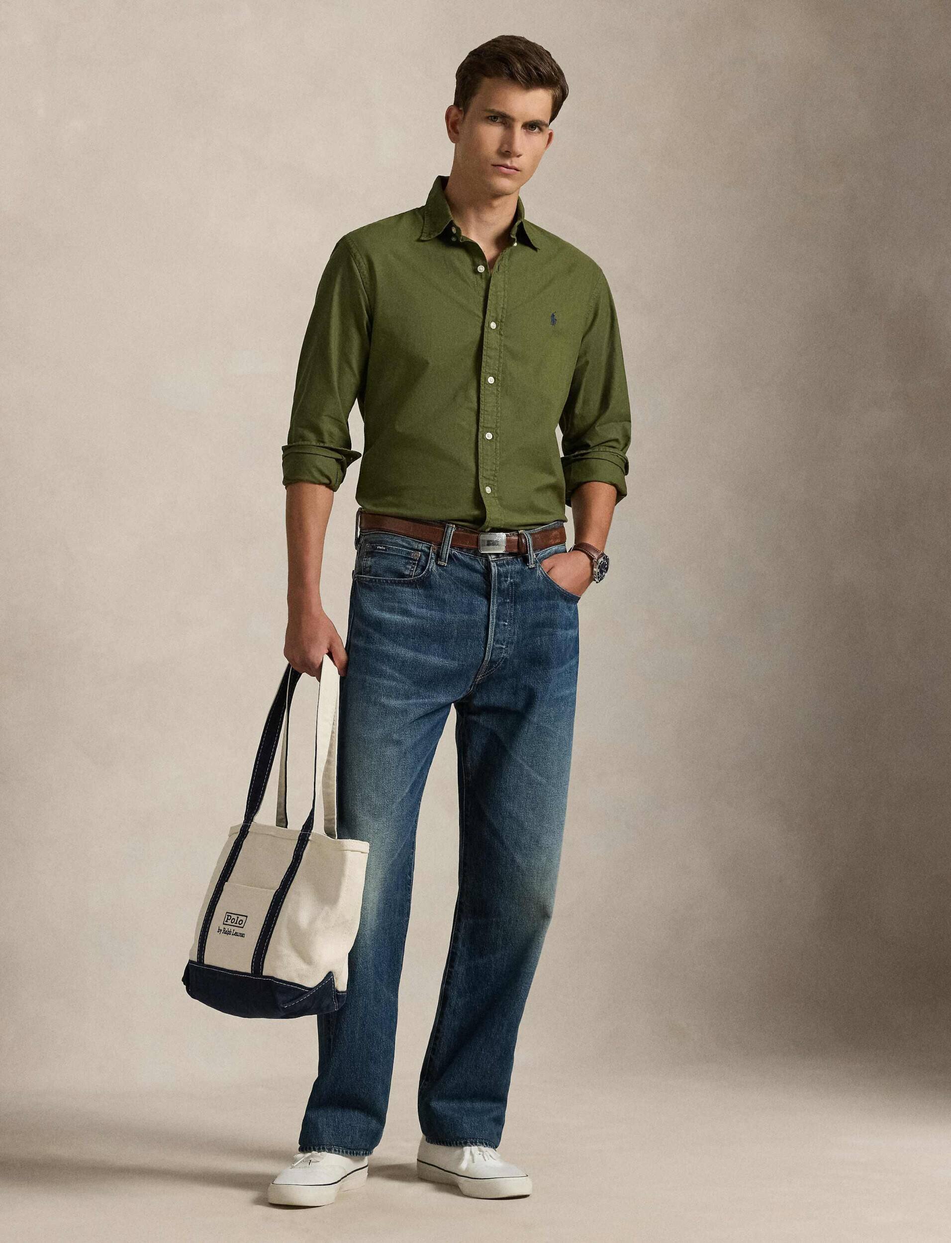 Polo Ralph Lauren Cămașă | Custom fit oxford
