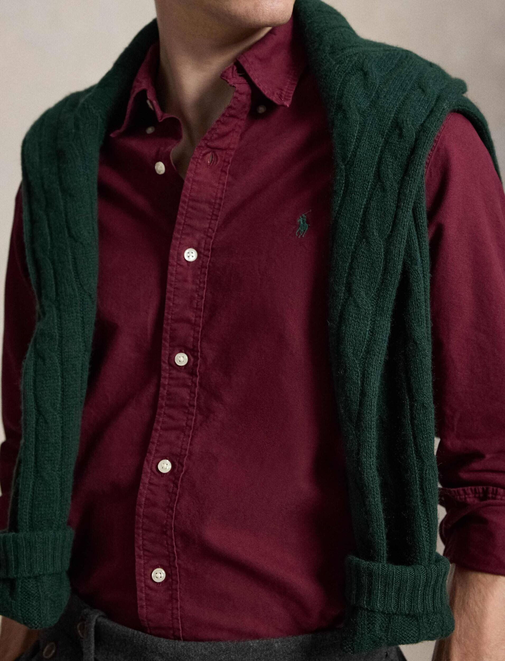 Polo Ralph Lauren Cămașă | Custom fit oxford