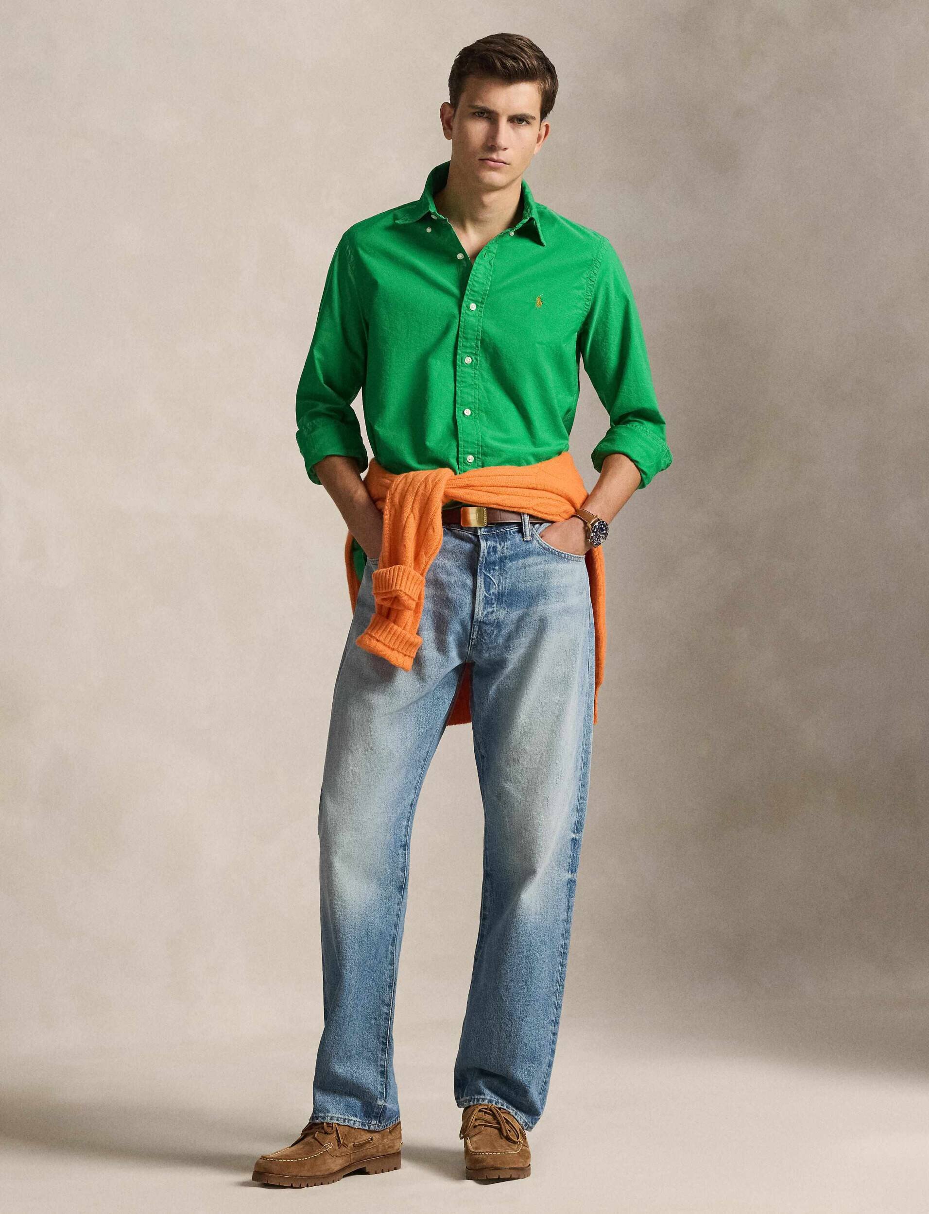 Polo Ralph Lauren Cămașă | Custom fit oxford