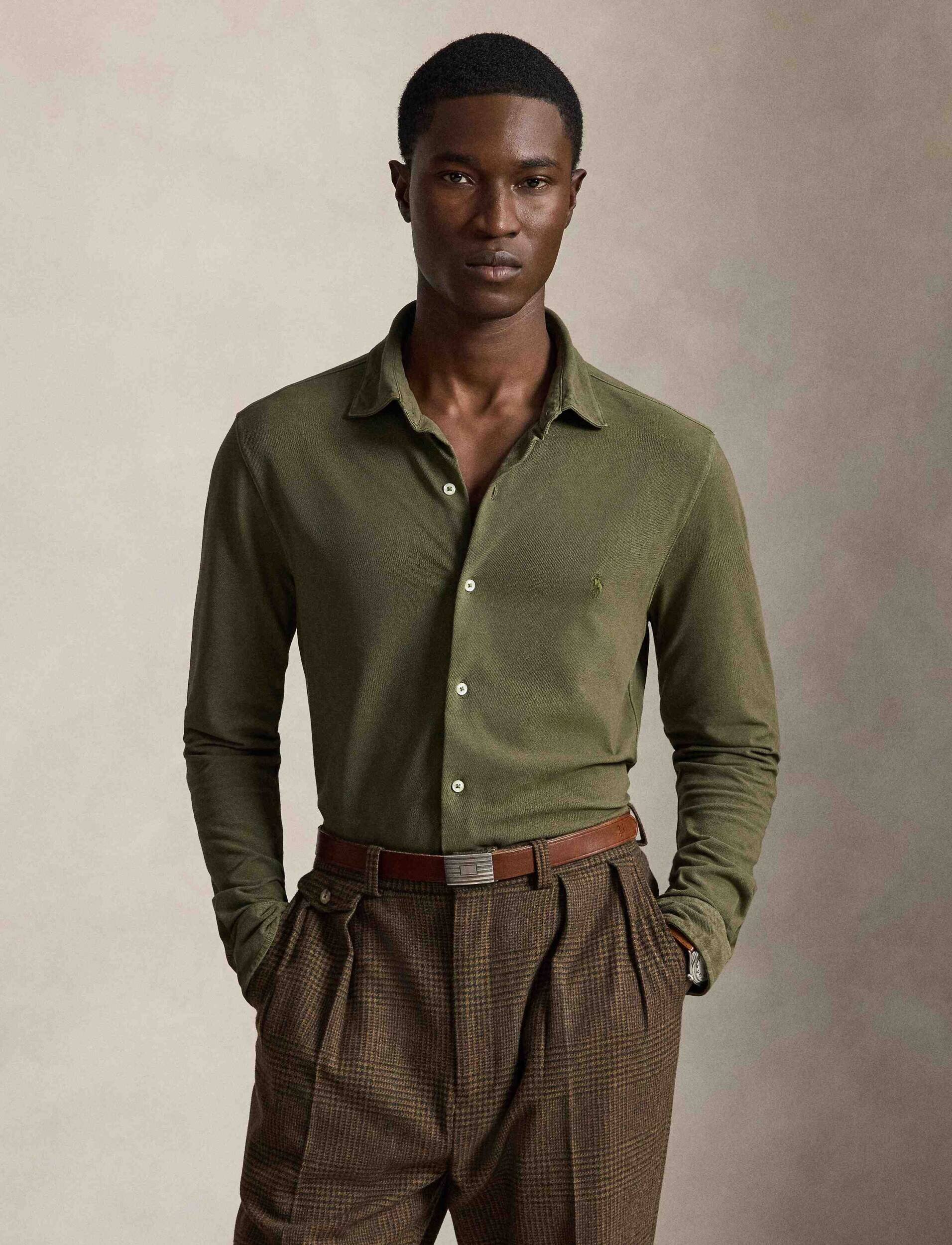 Polo Ralph Lauren Cămașă | regular fit weathered mesh
