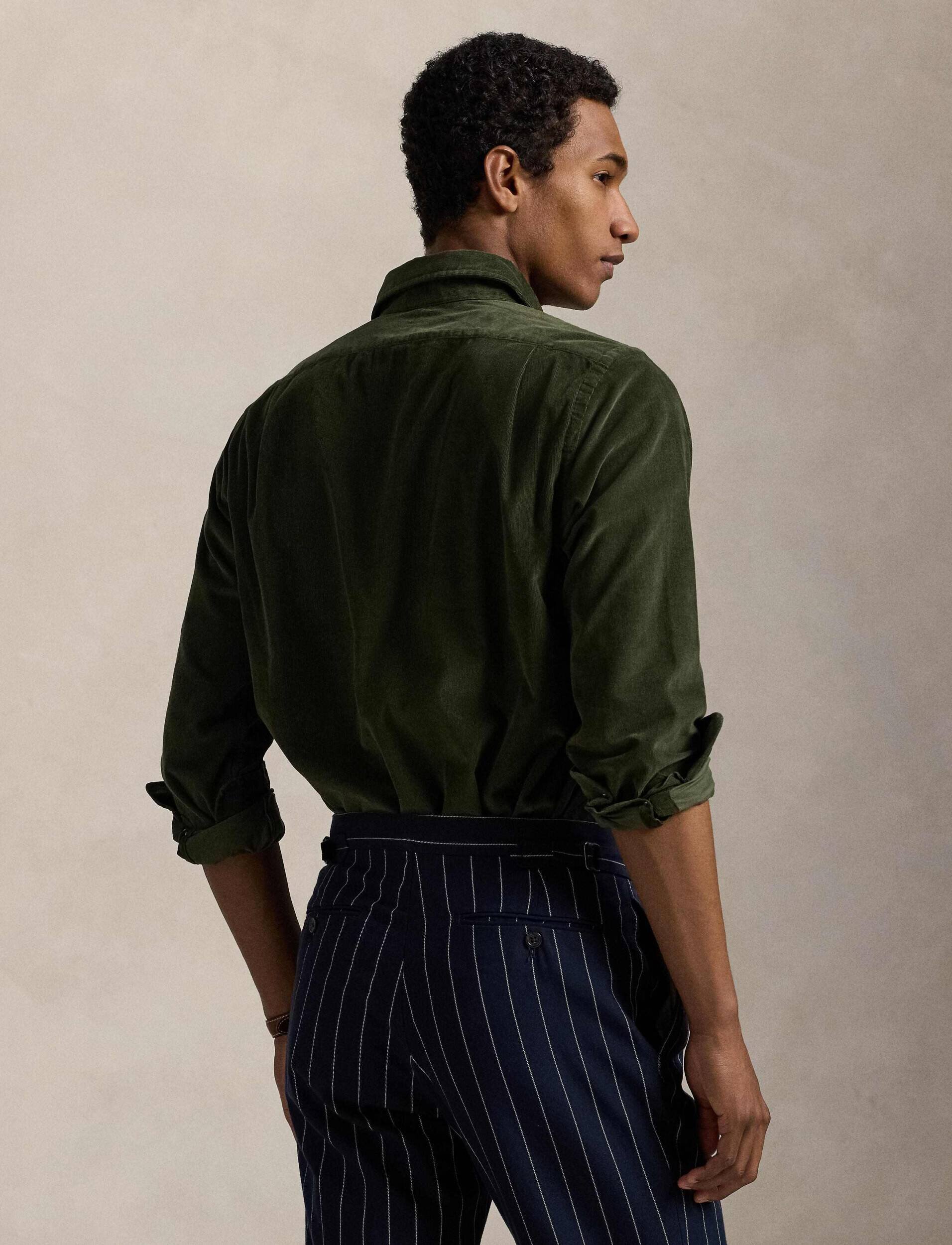 Polo Ralph Lauren Cămașă | Slim Fit | catifea reiată