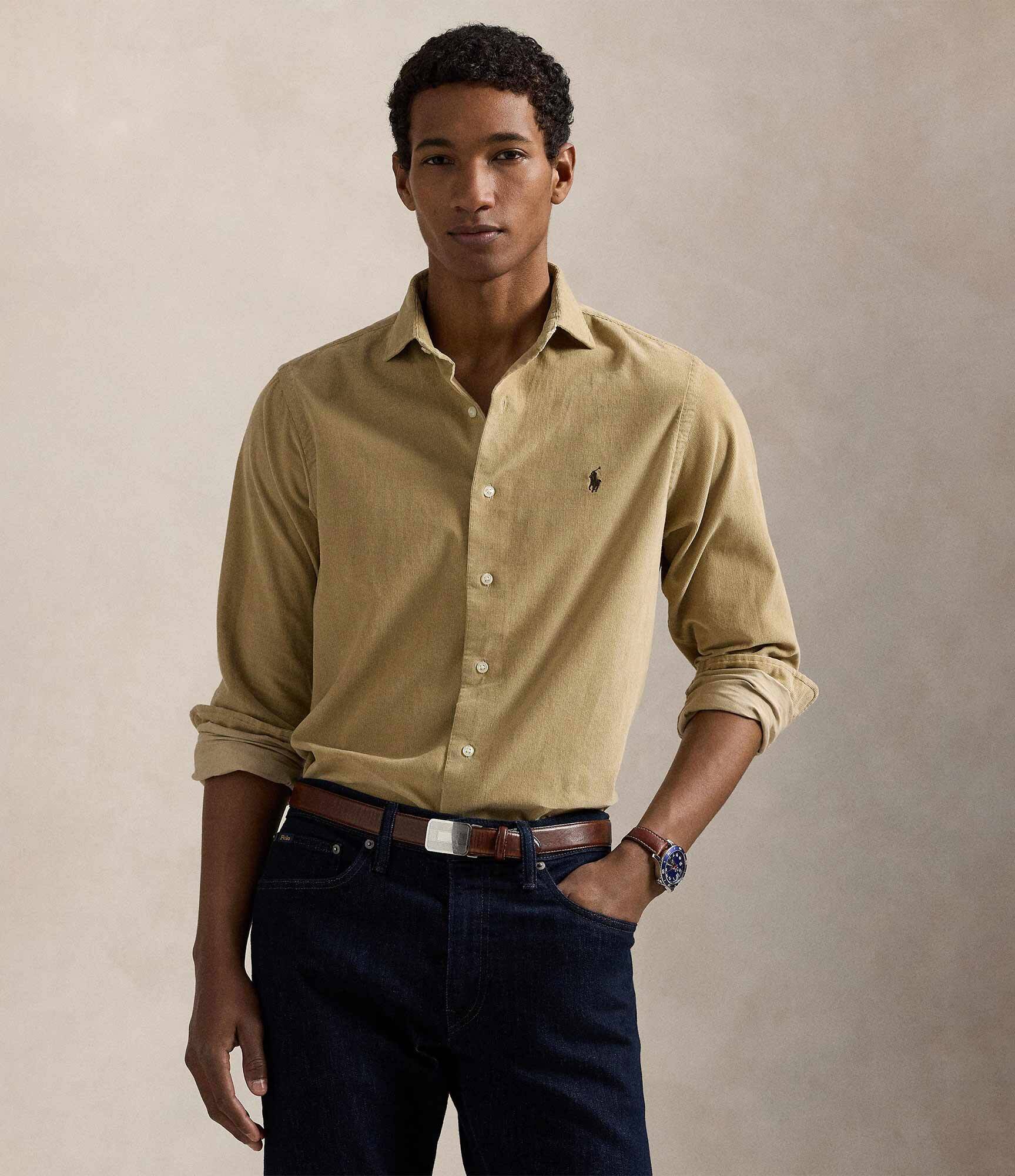 Polo Ralph Lauren Cămașă | Slim Fit | catifea reiată