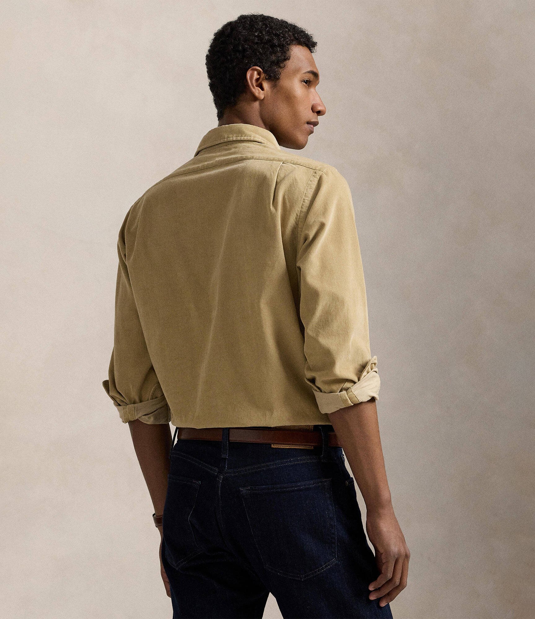Polo Ralph Lauren Cămașă | Slim Fit | catifea reiată