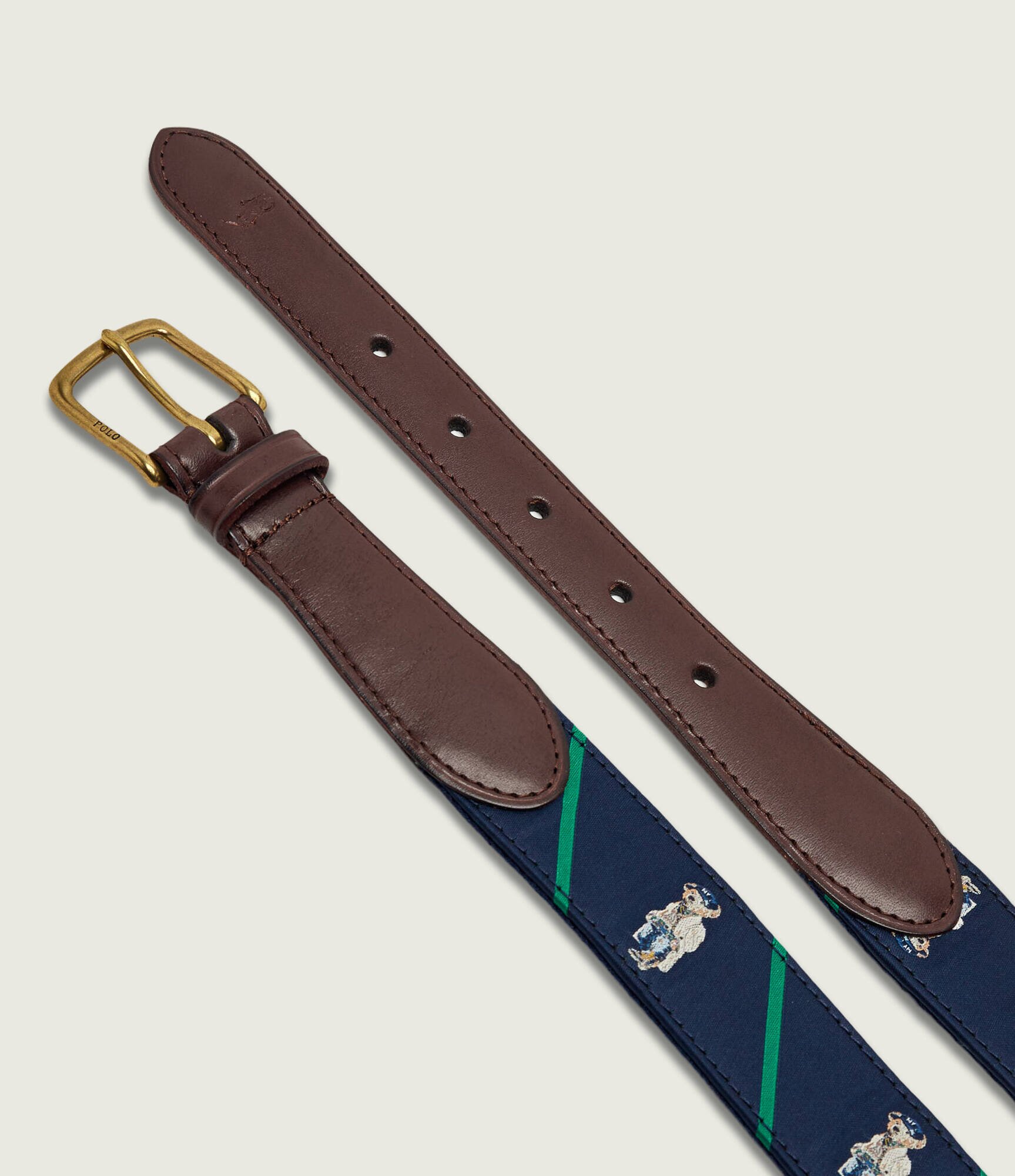 Polo Ralph Lauren Curea cu adaos de piele
