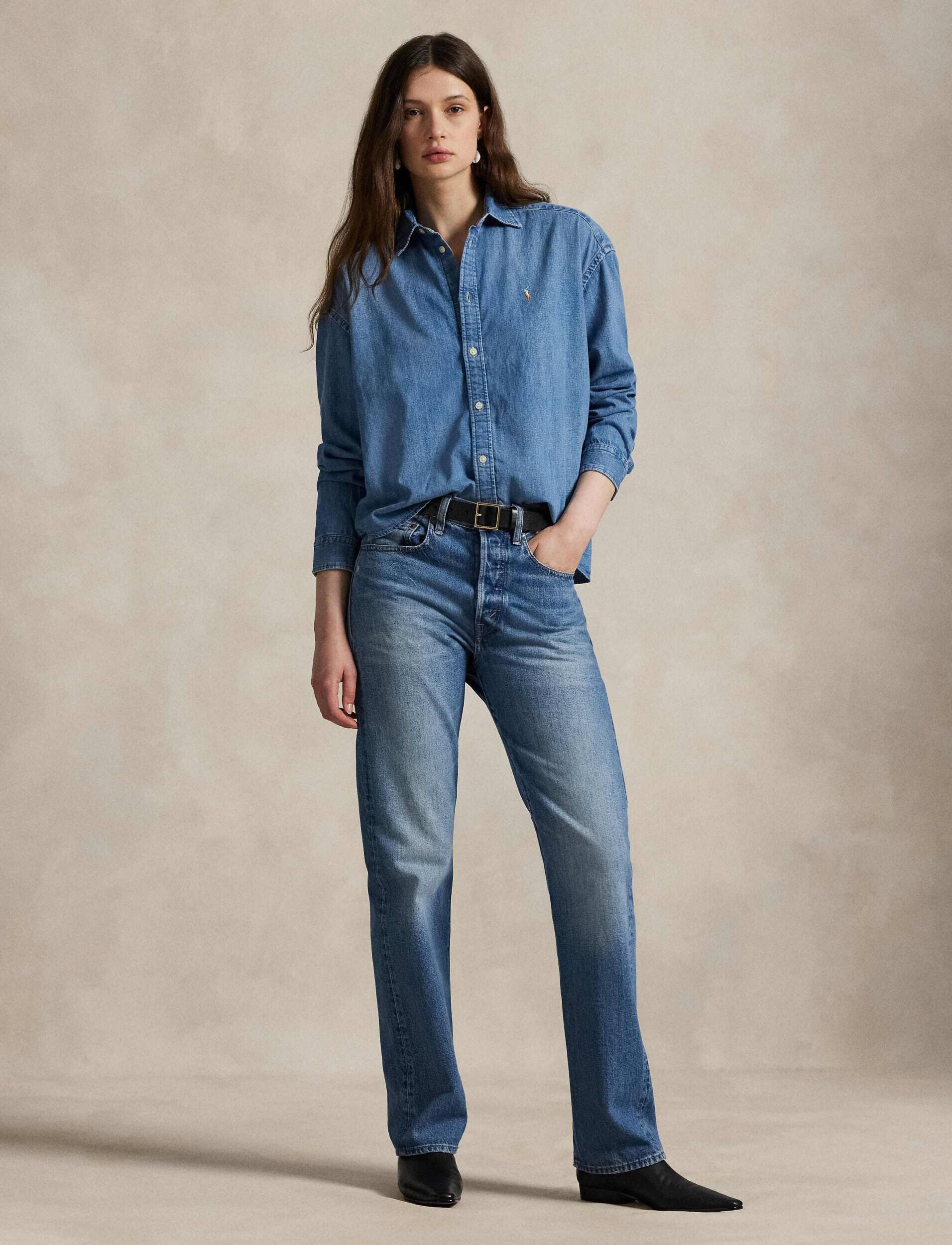 Polo Ralph Lauren De blugi cămașă | Loose fit