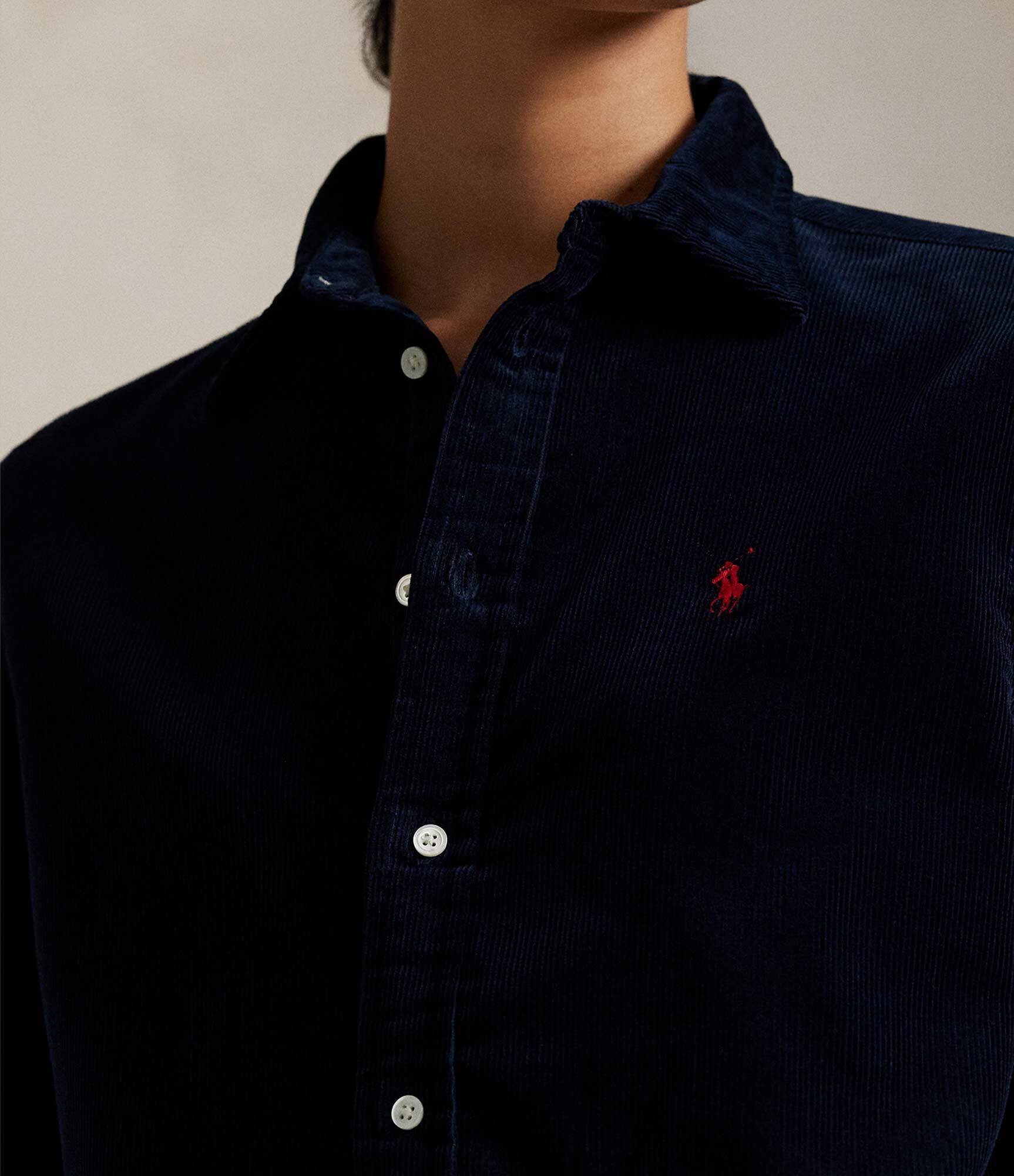 Polo Ralph Lauren De catifea reiată cămașă | Classic fit