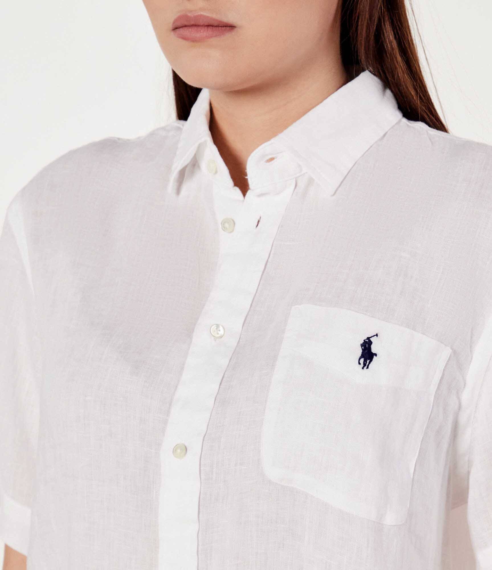 Polo Ralph Lauren De in cămașă SAYNA | Cropped Fit