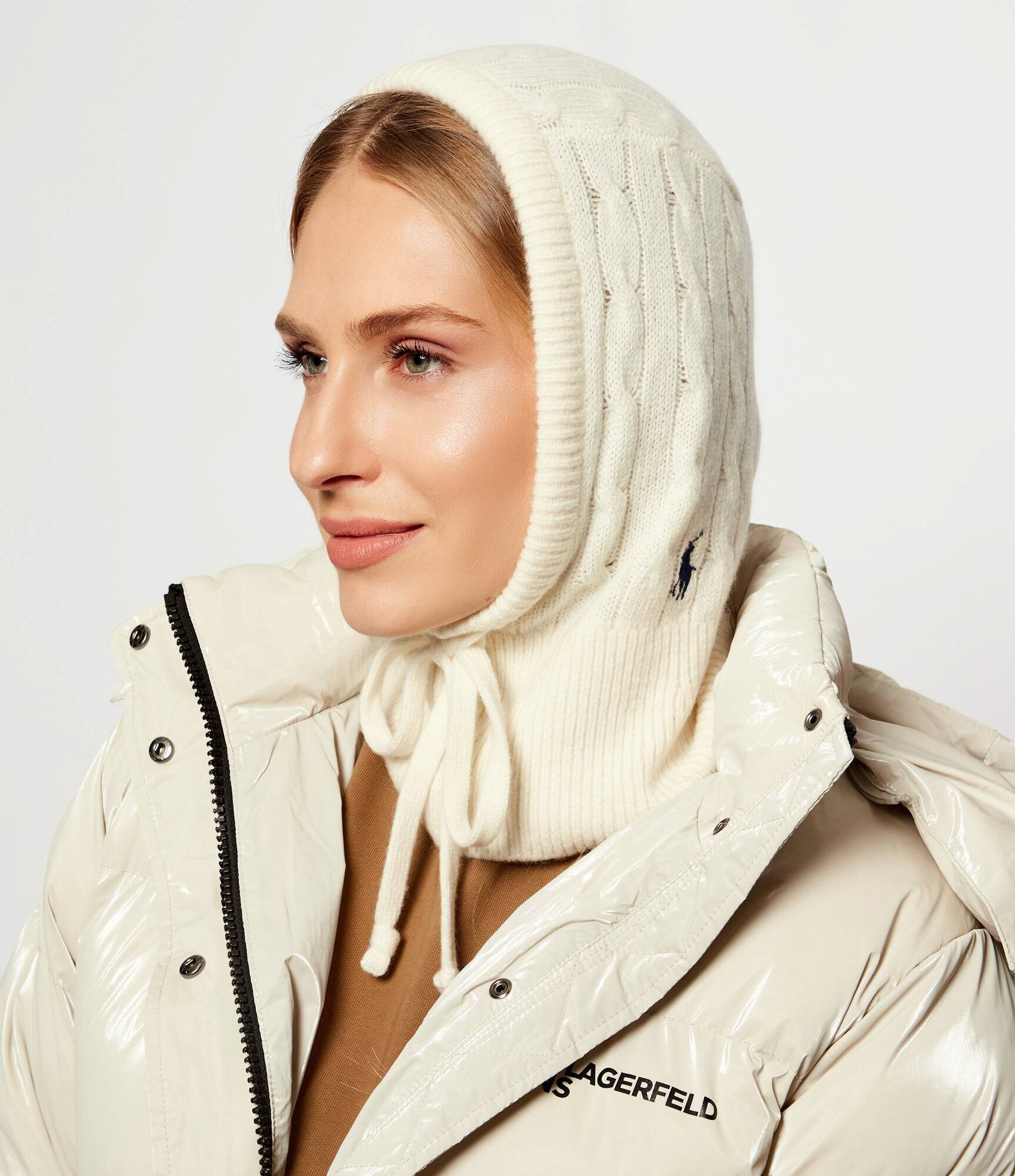 Polo Ralph Lauren De lână cagulă cu adaos de cașmir