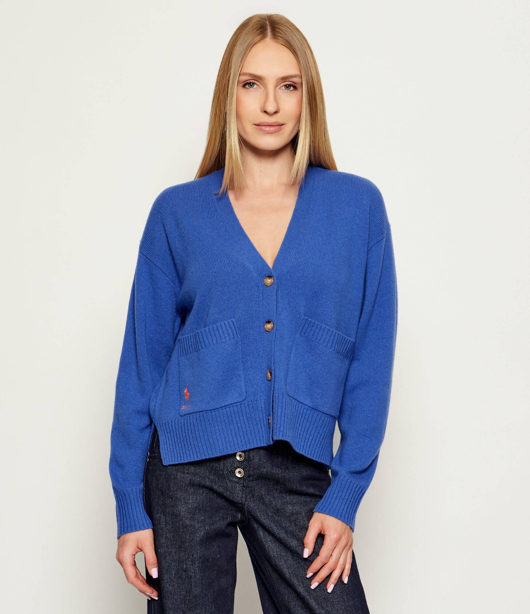 Polo Ralph Lauren De lână cardigan | Loose fit cu adaos de cașmir
