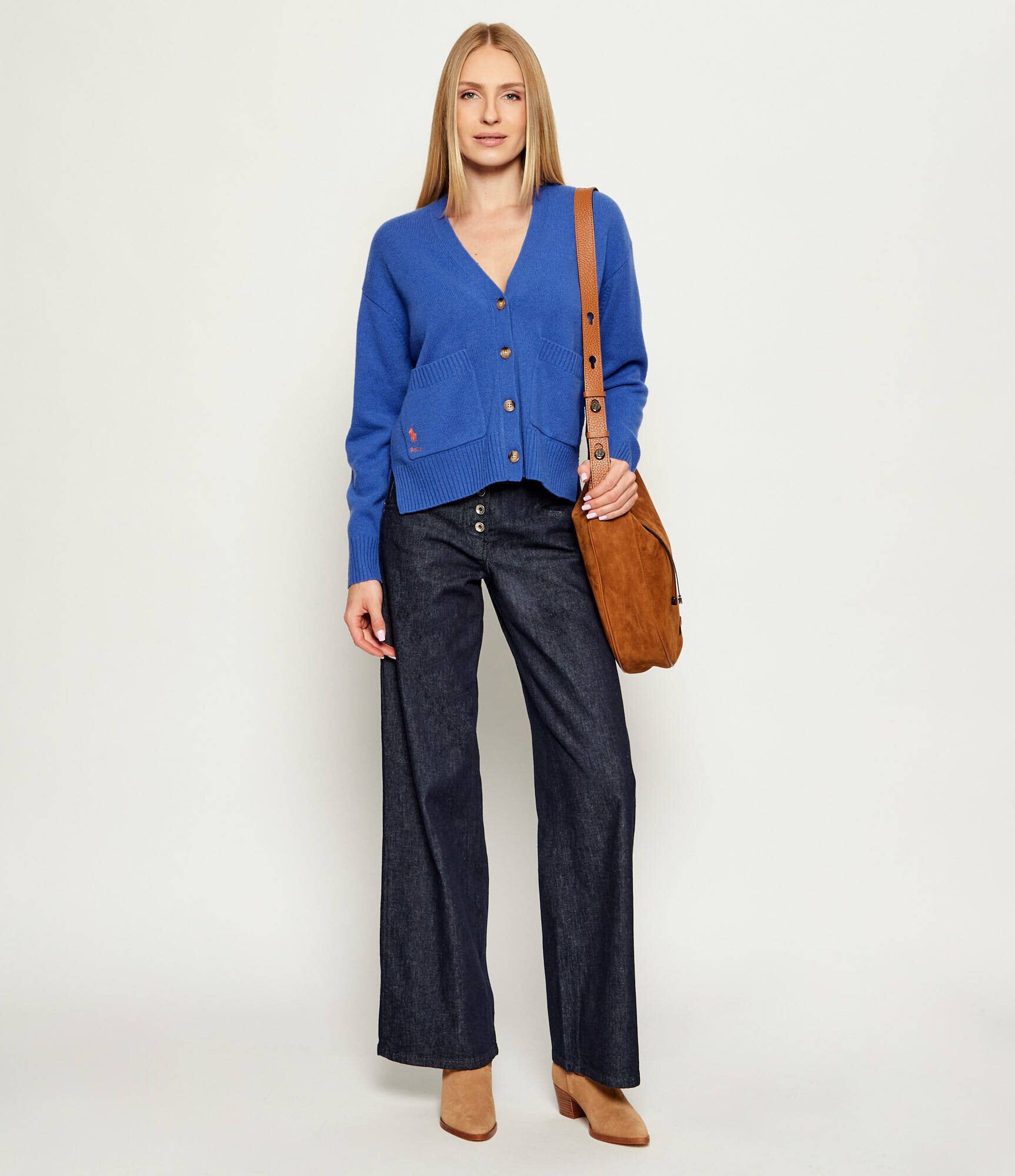 Polo Ralph Lauren De lână cardigan | Loose fit cu adaos de cașmir