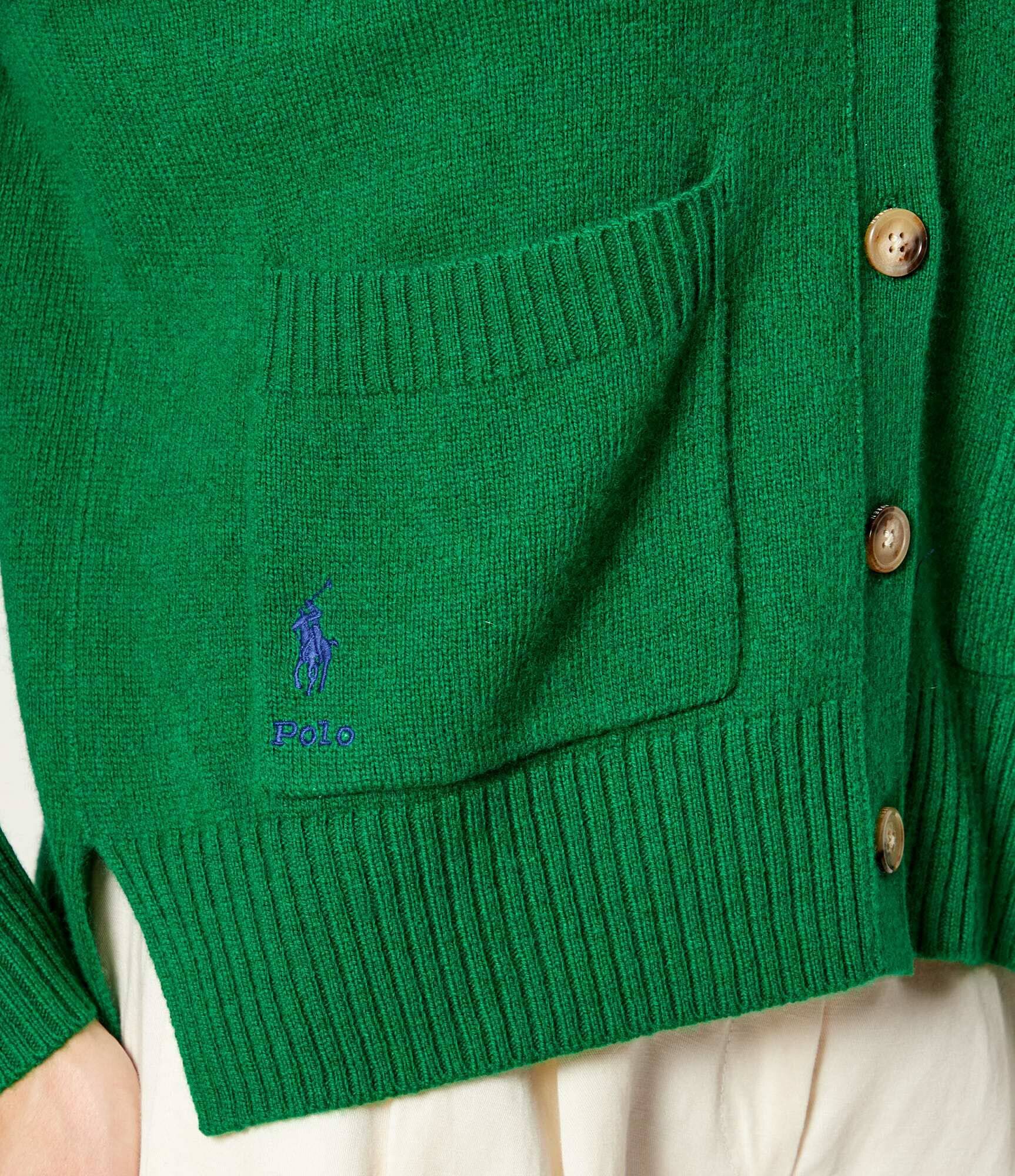 Polo Ralph Lauren De lână cardigan | Loose fit cu adaos de cașmir