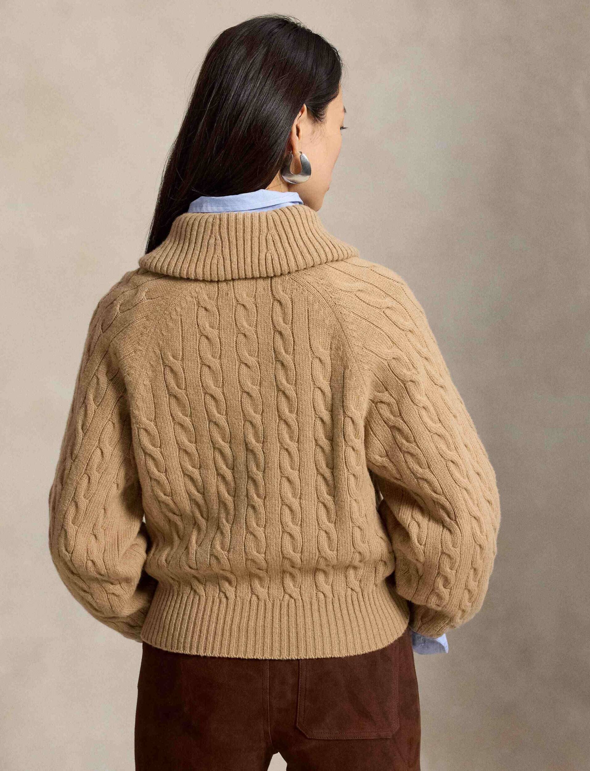 Polo Ralph Lauren De lână cardigan | Relaxed fit cu adaos de cașmir