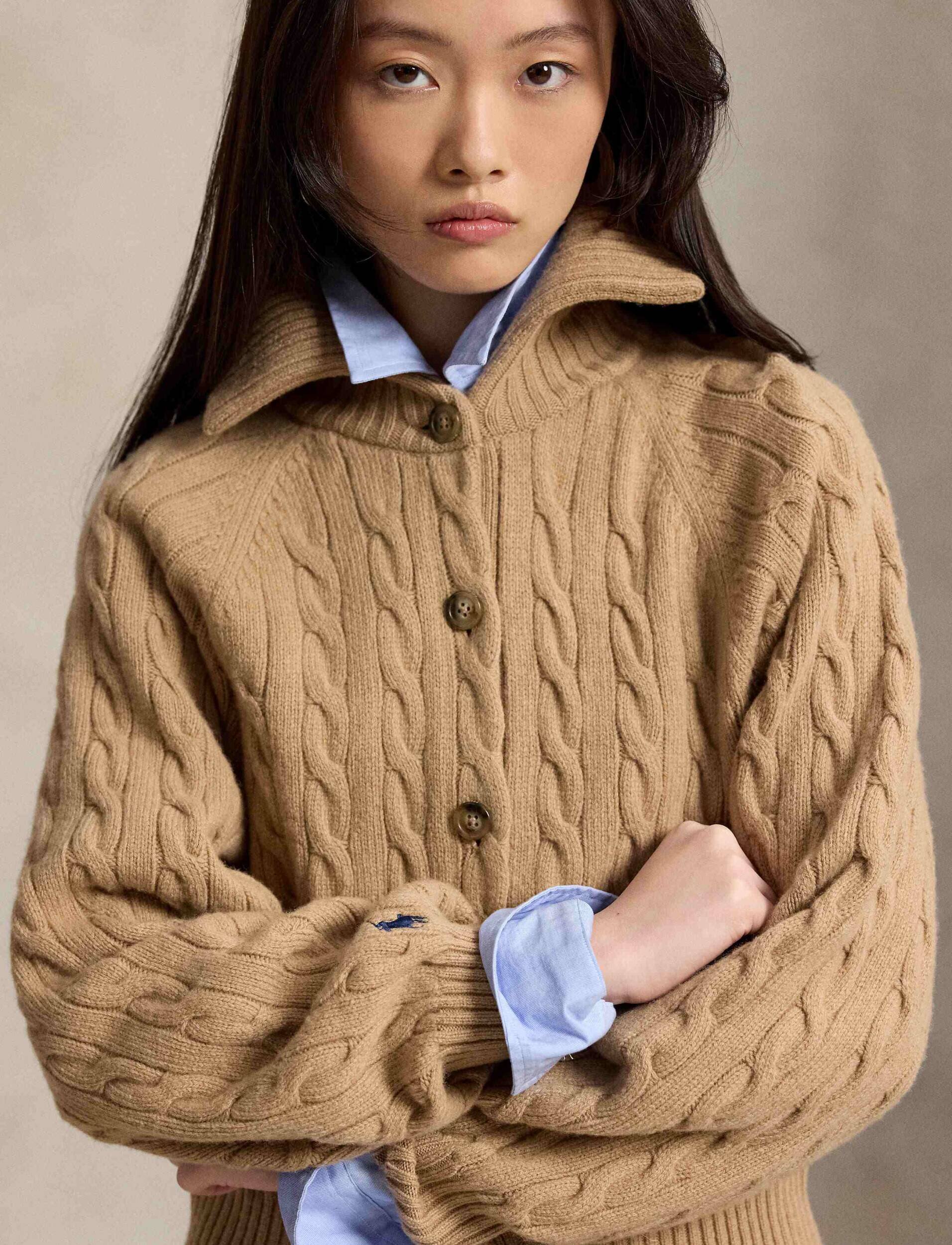 Polo Ralph Lauren De lână cardigan | Relaxed fit cu adaos de cașmir