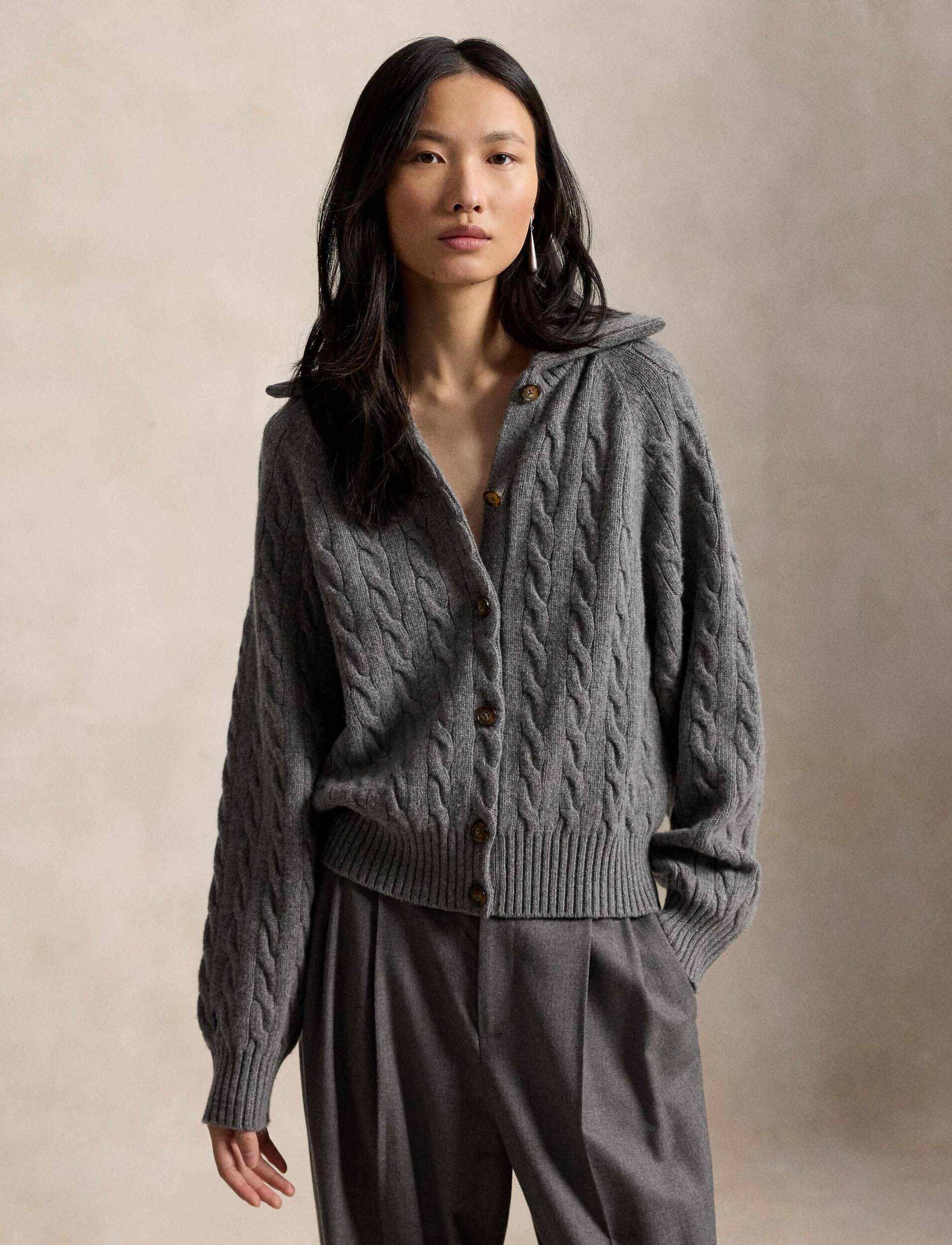 Polo Ralph Lauren De lână cardigan | Relaxed fit cu adaos de cașmir