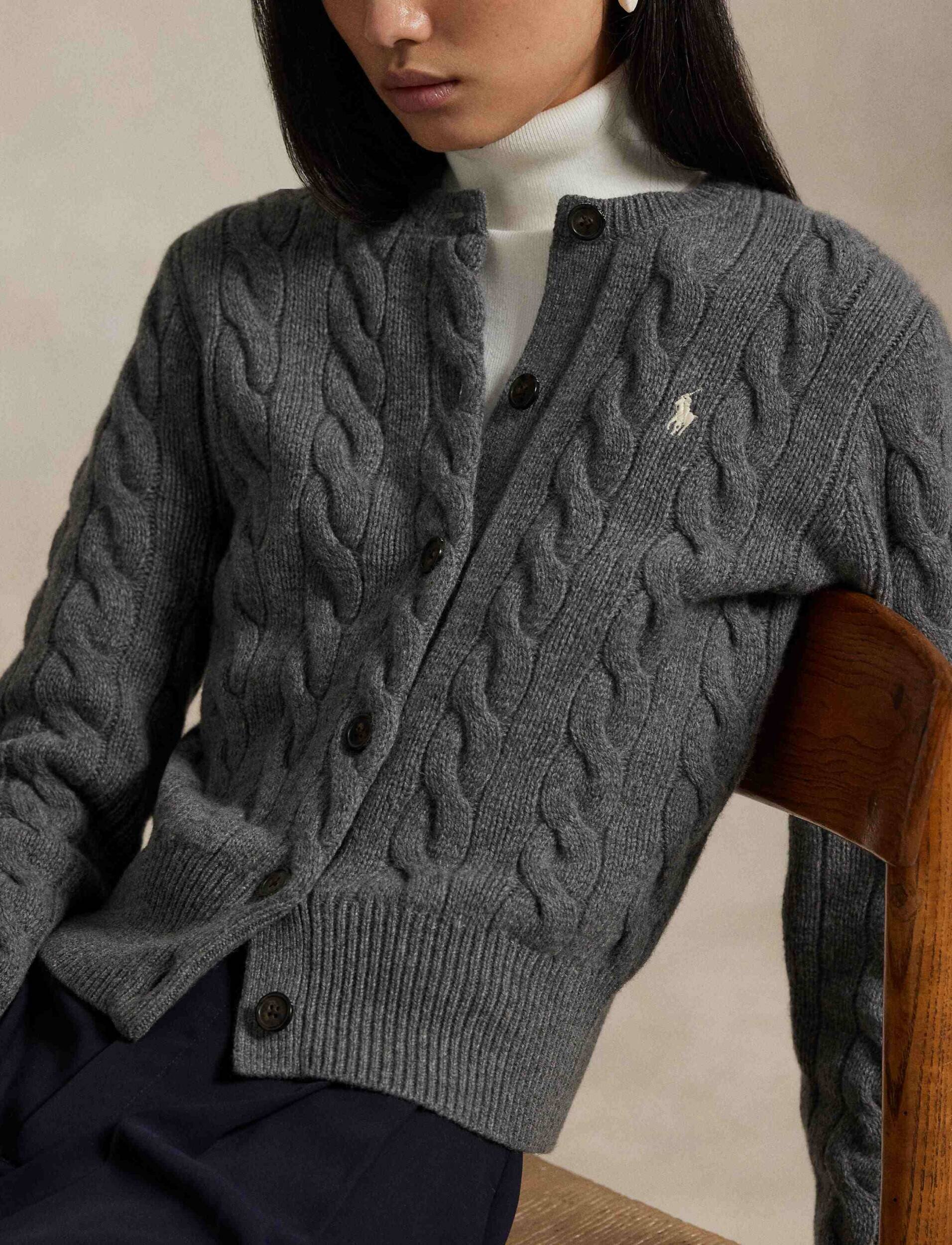 Polo Ralph Lauren De lână cardigan | Slim Fit cu adaos de cașmir