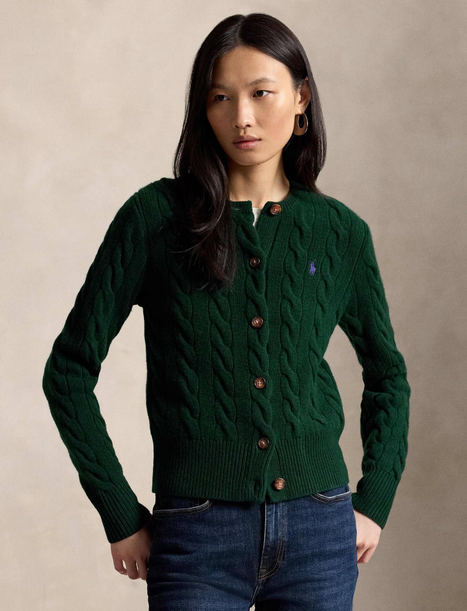 Polo Ralph Lauren De lână cardigan | Slim Fit cu adaos de cașmir