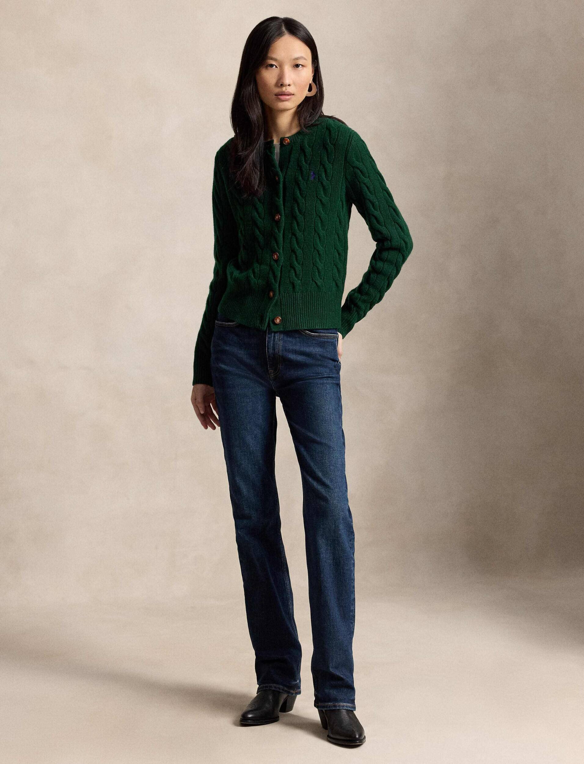 Polo Ralph Lauren De lână cardigan | Slim Fit cu adaos de cașmir