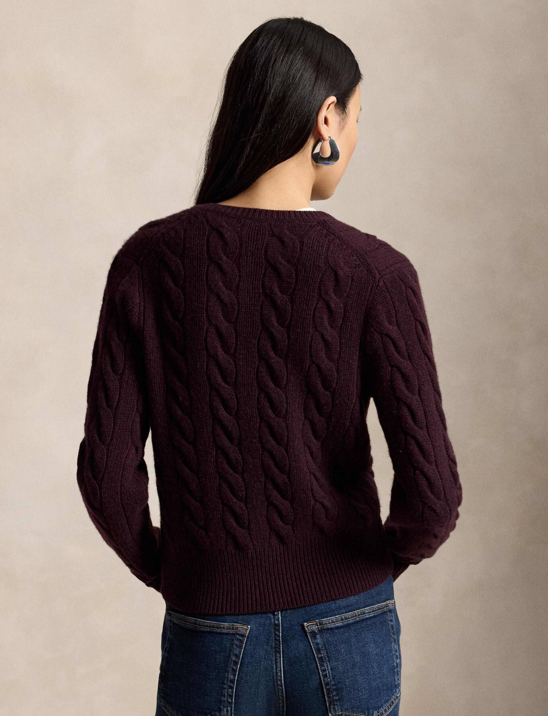 Polo Ralph Lauren De lână cardigan | Slim Fit cu adaos de cașmir