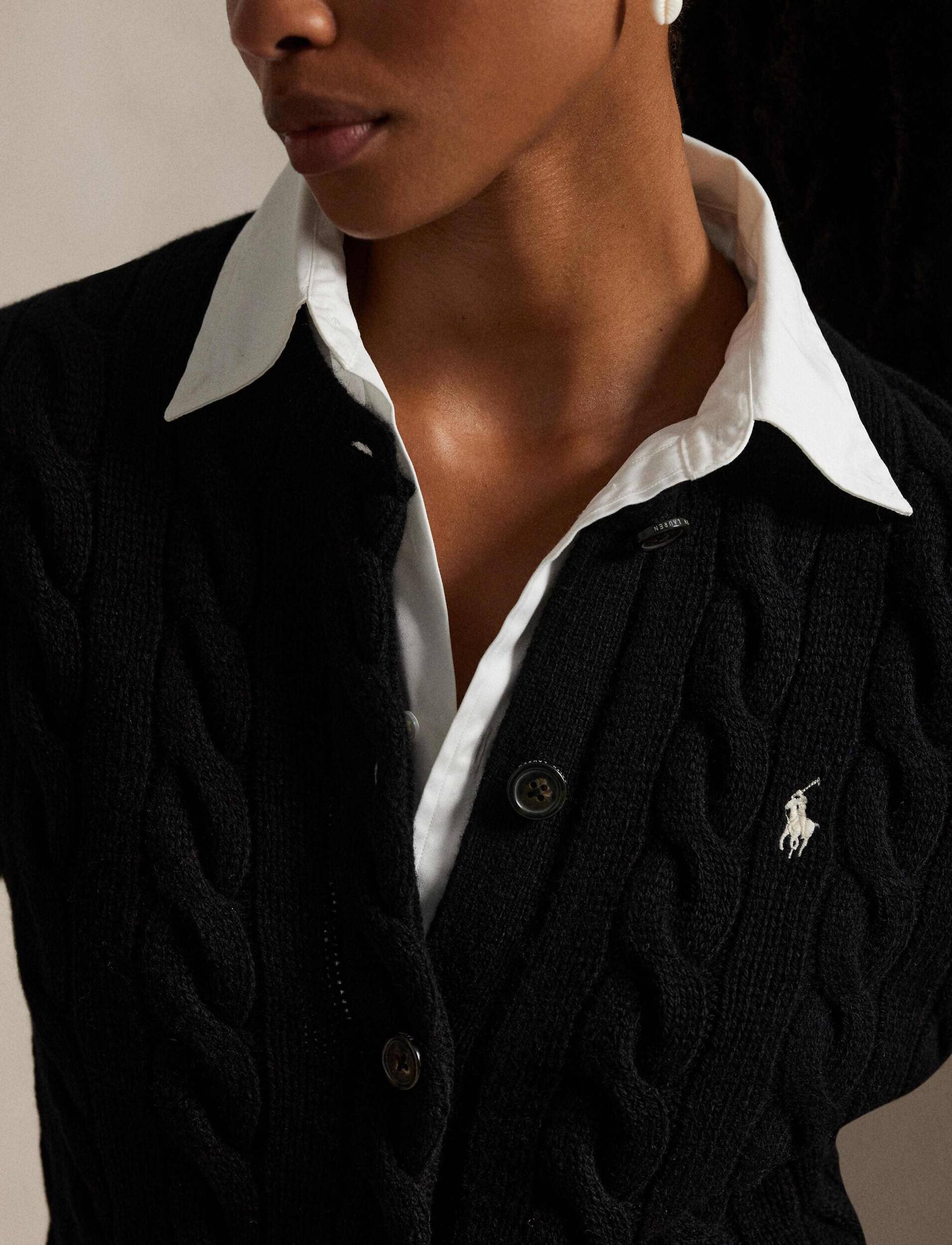 Polo Ralph Lauren De lână cardigan | Slim Fit cu adaos de cașmir