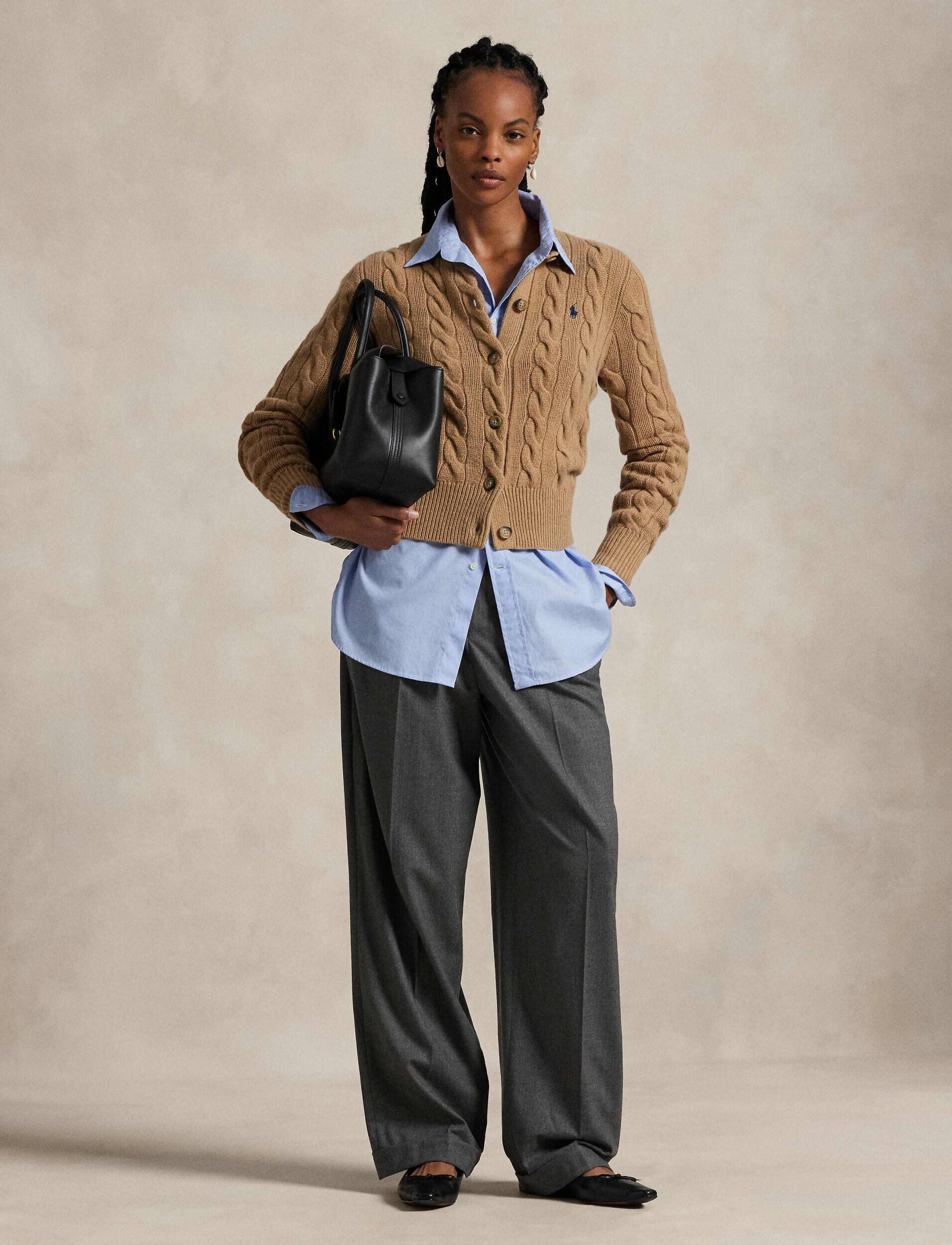 Polo Ralph Lauren De lână cardigan | Slim Fit cu adaos de cașmir
