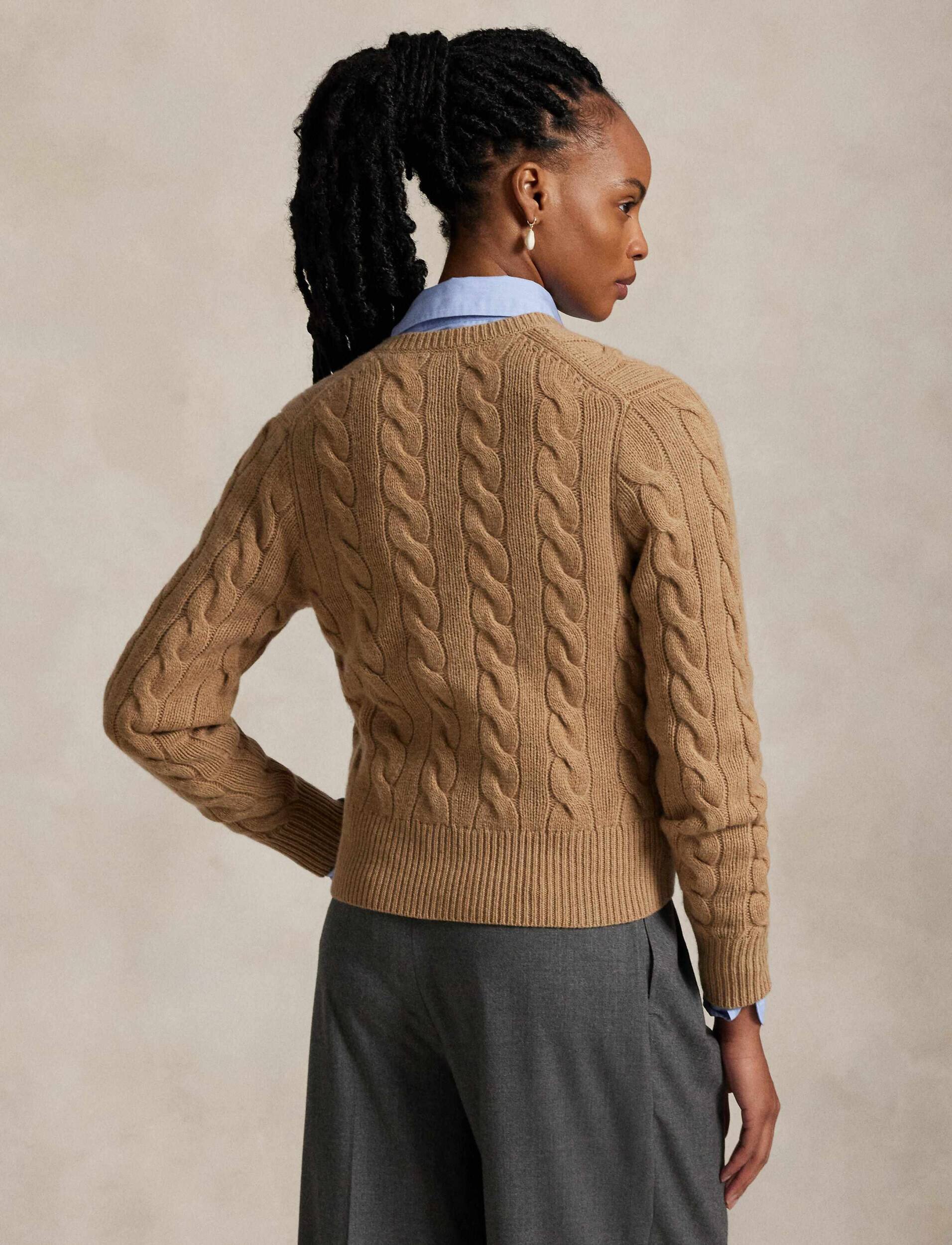 Polo Ralph Lauren De lână cardigan | Slim Fit cu adaos de cașmir