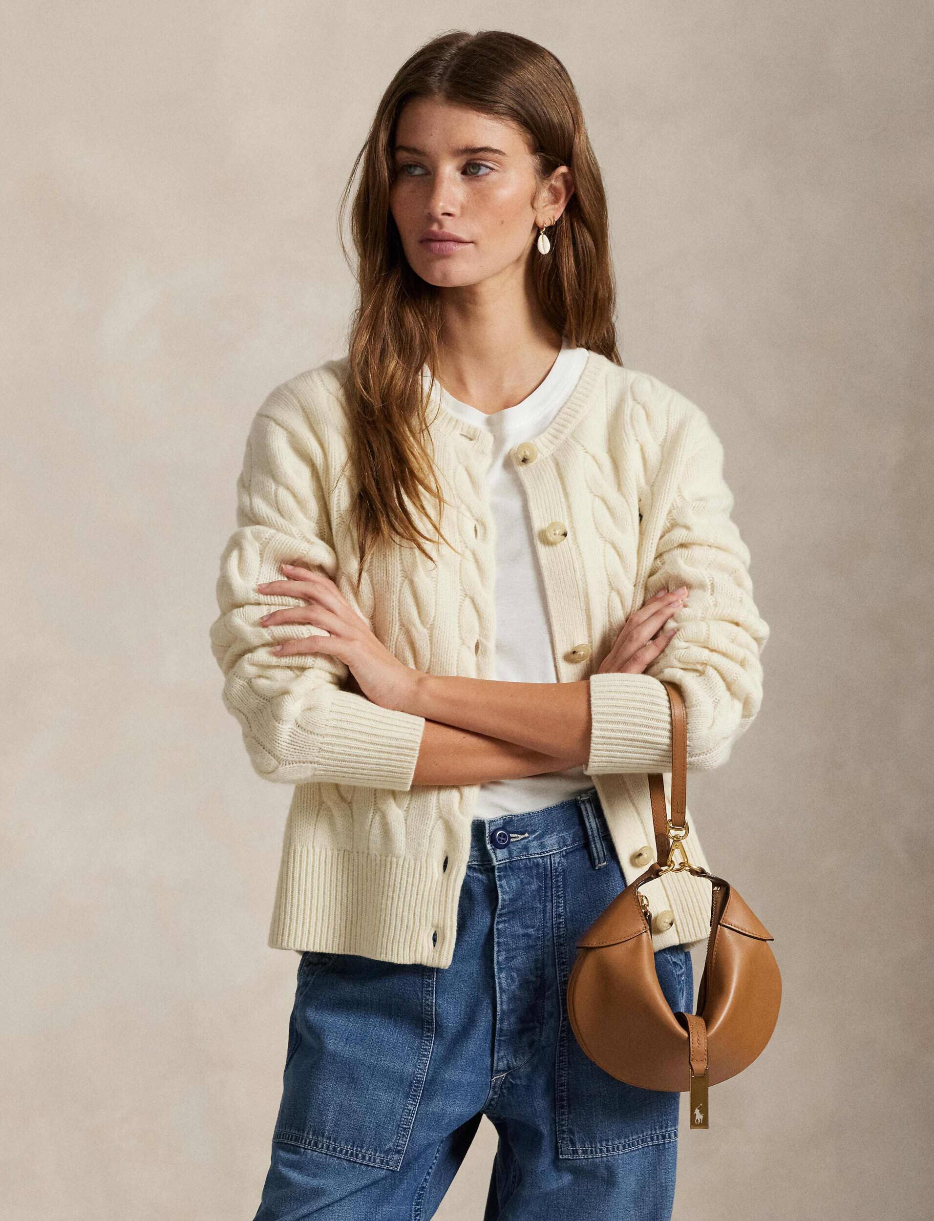 Polo Ralph Lauren De lână cardigan | Slim Fit cu adaos de cașmir