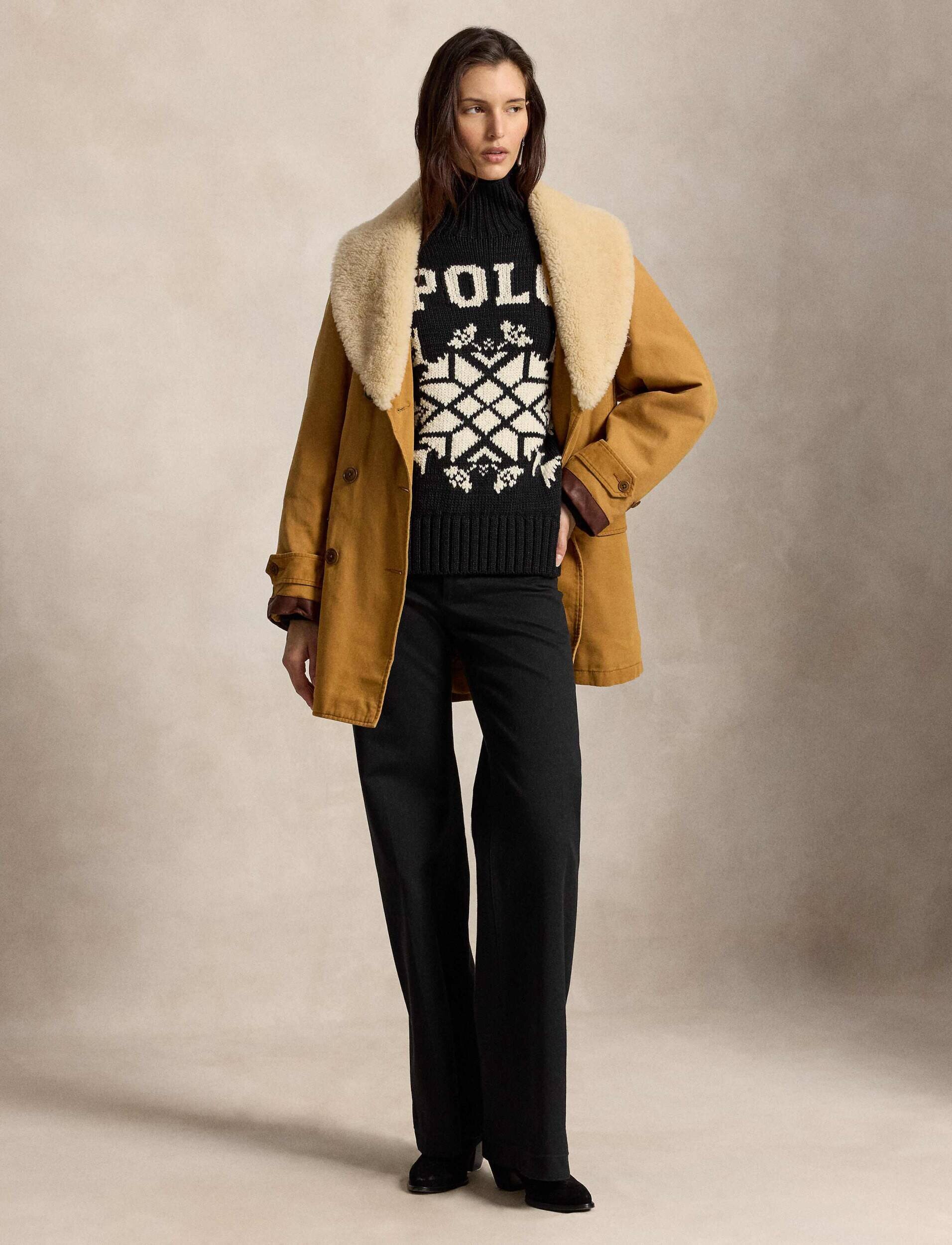 Polo Ralph Lauren De lână guler înalt | Relaxed fit